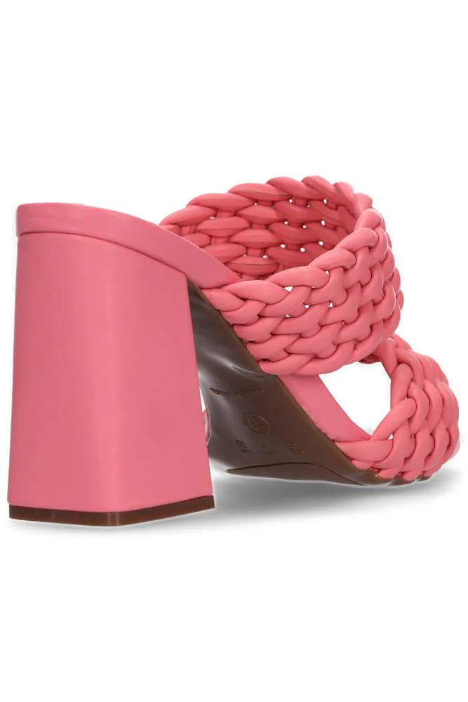 Hey Monday Sienna Heel- Coral Pink - Image 3