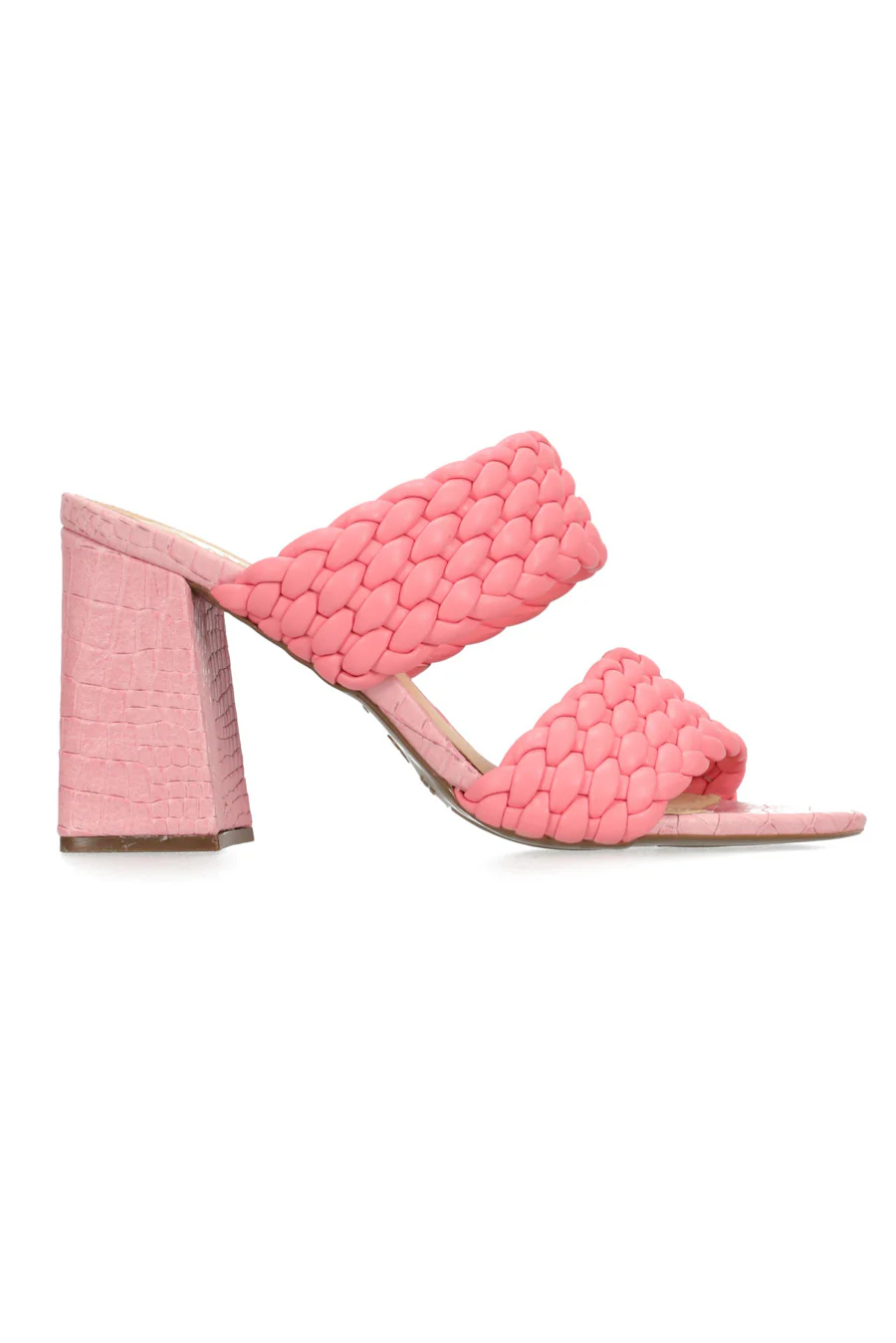Hey Monday Sienna Heel Light Pink Croc - Image 2