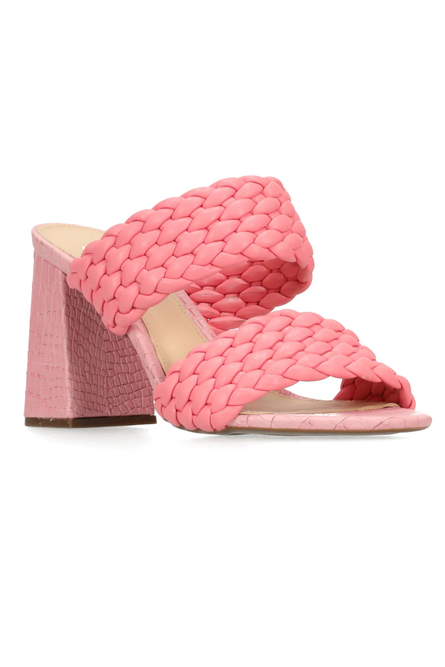 Hey Monday Sienna Heel Light Pink Croc - Image 4
