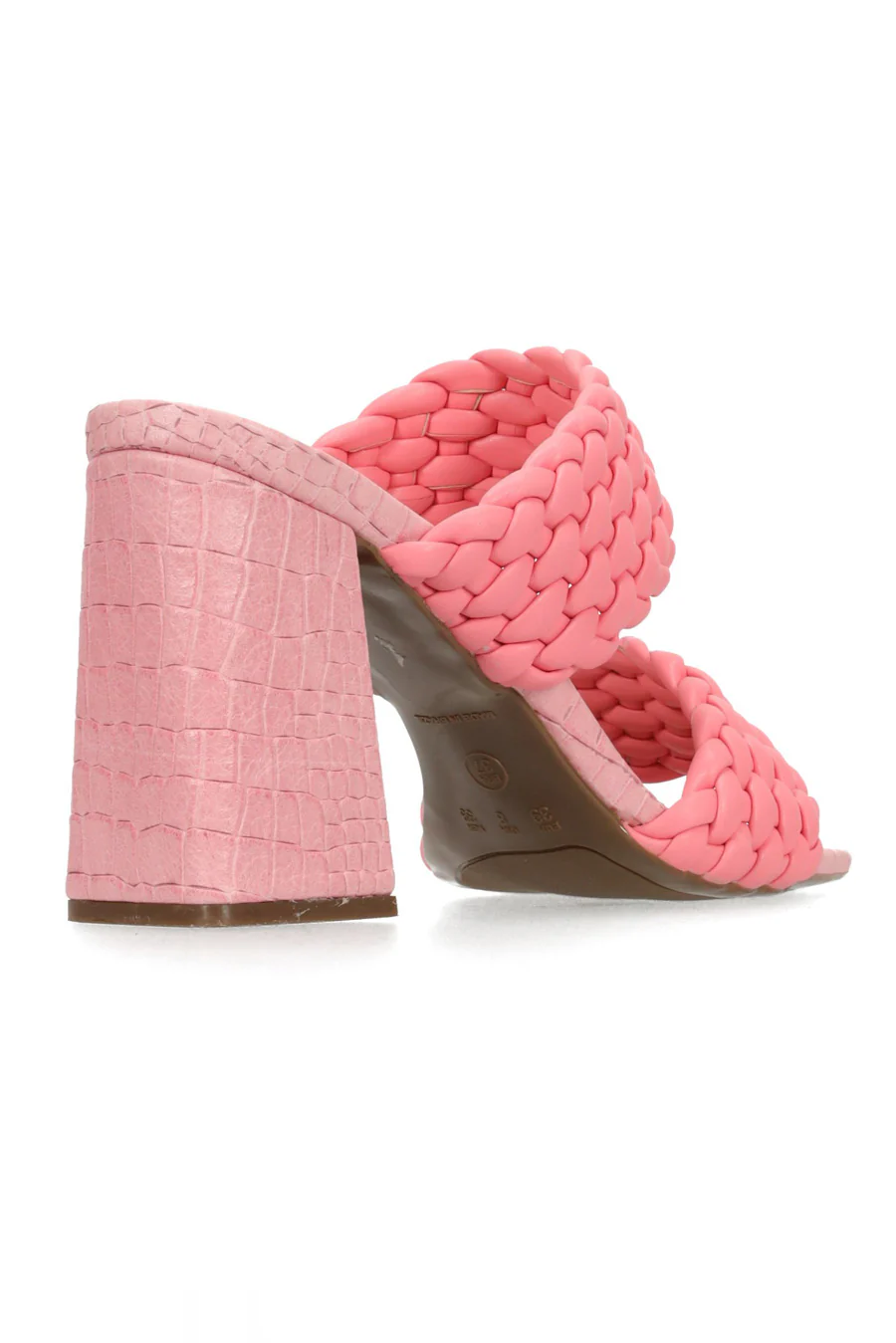 Hey Monday Sienna Heel Light Pink Croc - Image 6