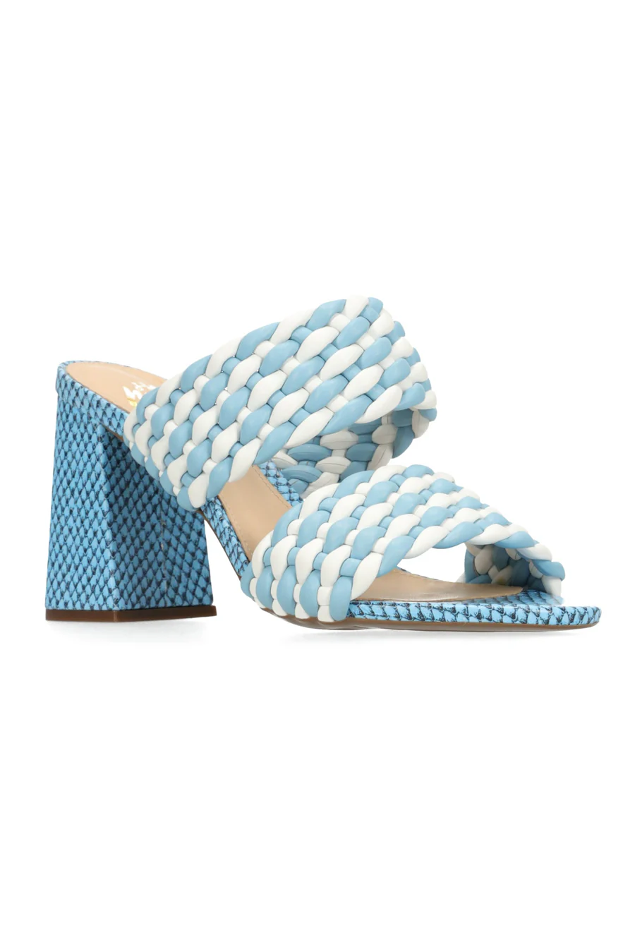 Hey Monday Sienna Heel Blue/Cream