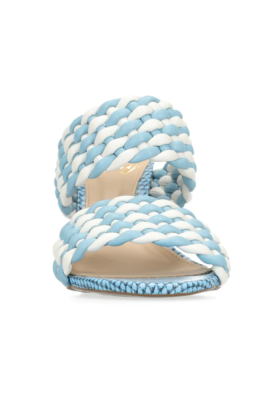 Hey Monday Sienna Heel Blue/Cream - Image 6