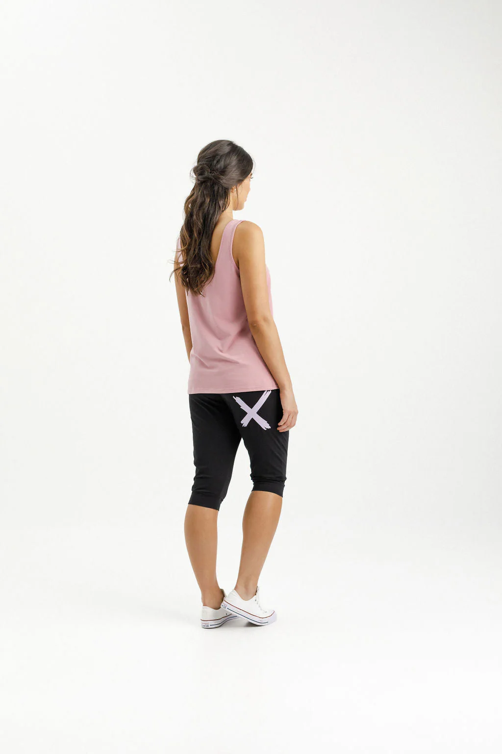 Home Lee 3/4 Apartment Pants Lilac X - Image 4