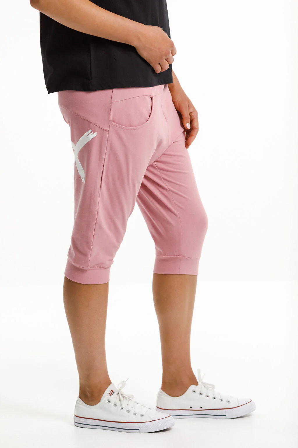 Home Lee 3/4 Apartment Pants - Rose Bud - Image 2