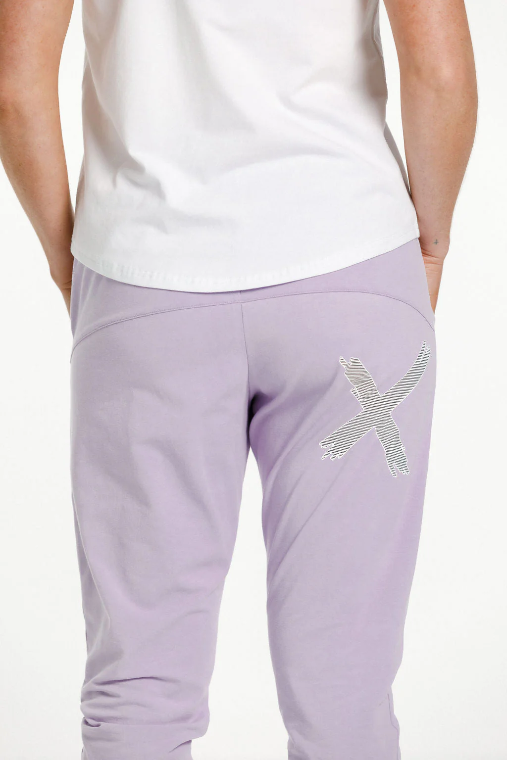 Home Lee Apartment Pants -Periwinkle with Stripe - Image 4