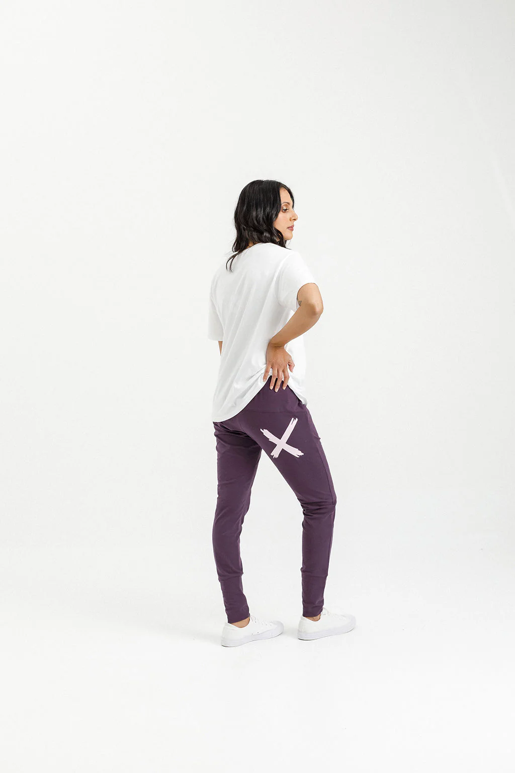 Home Lee Apartment Pants - Plum - Image 3
