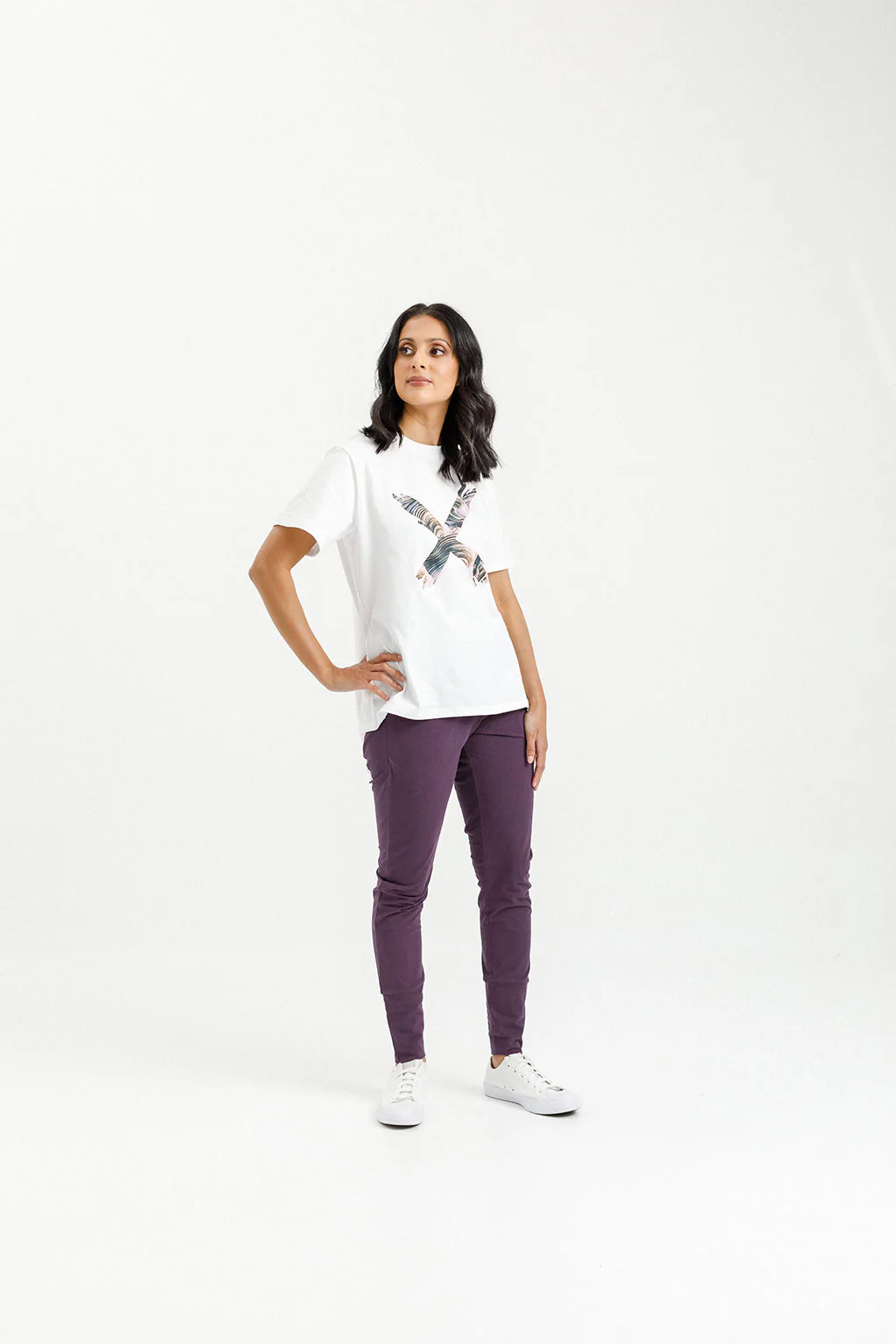 Home Lee Apartment Pants - Plum - Image 4