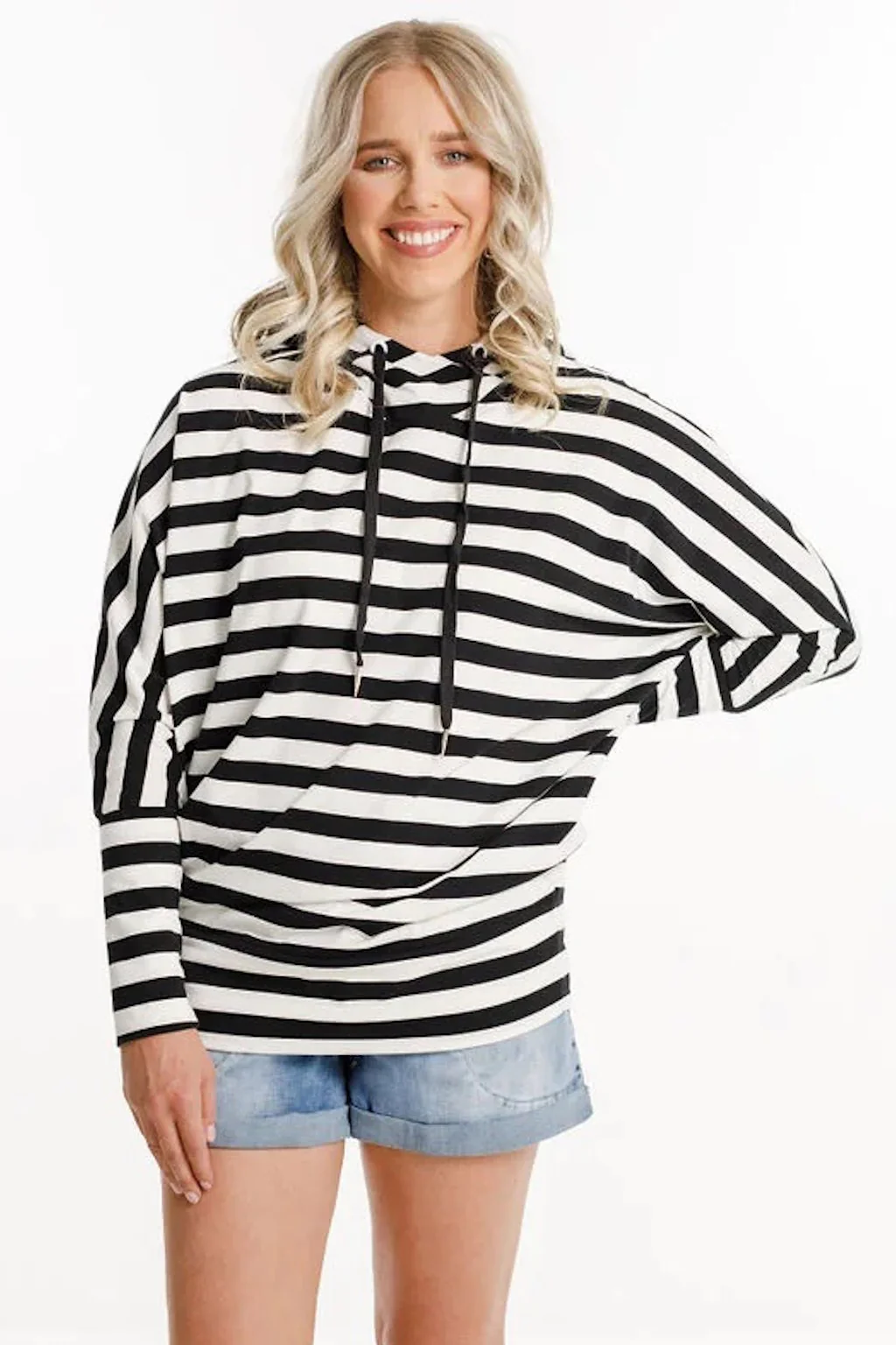 Home Lee Ellen Tee Hooded Top