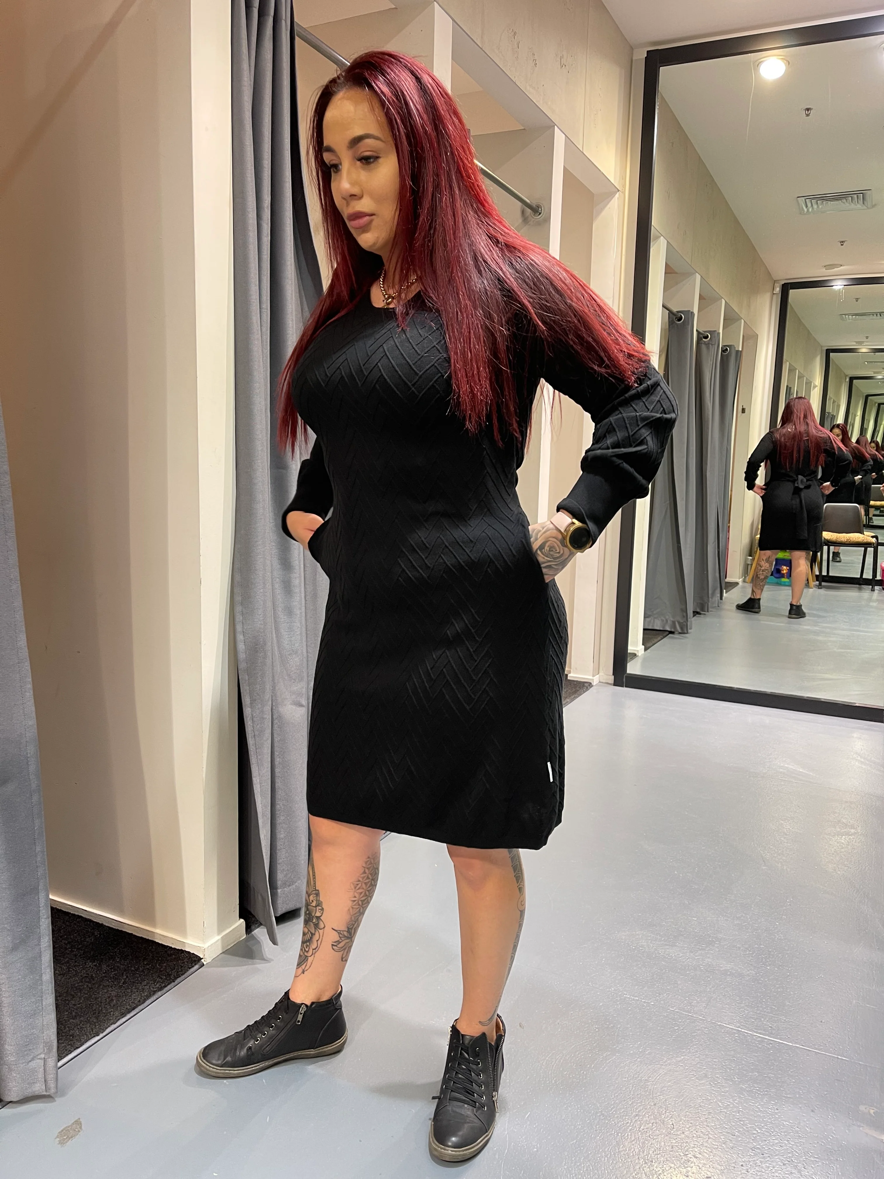 Home Lee Iris Knitted Dress - Image 10
