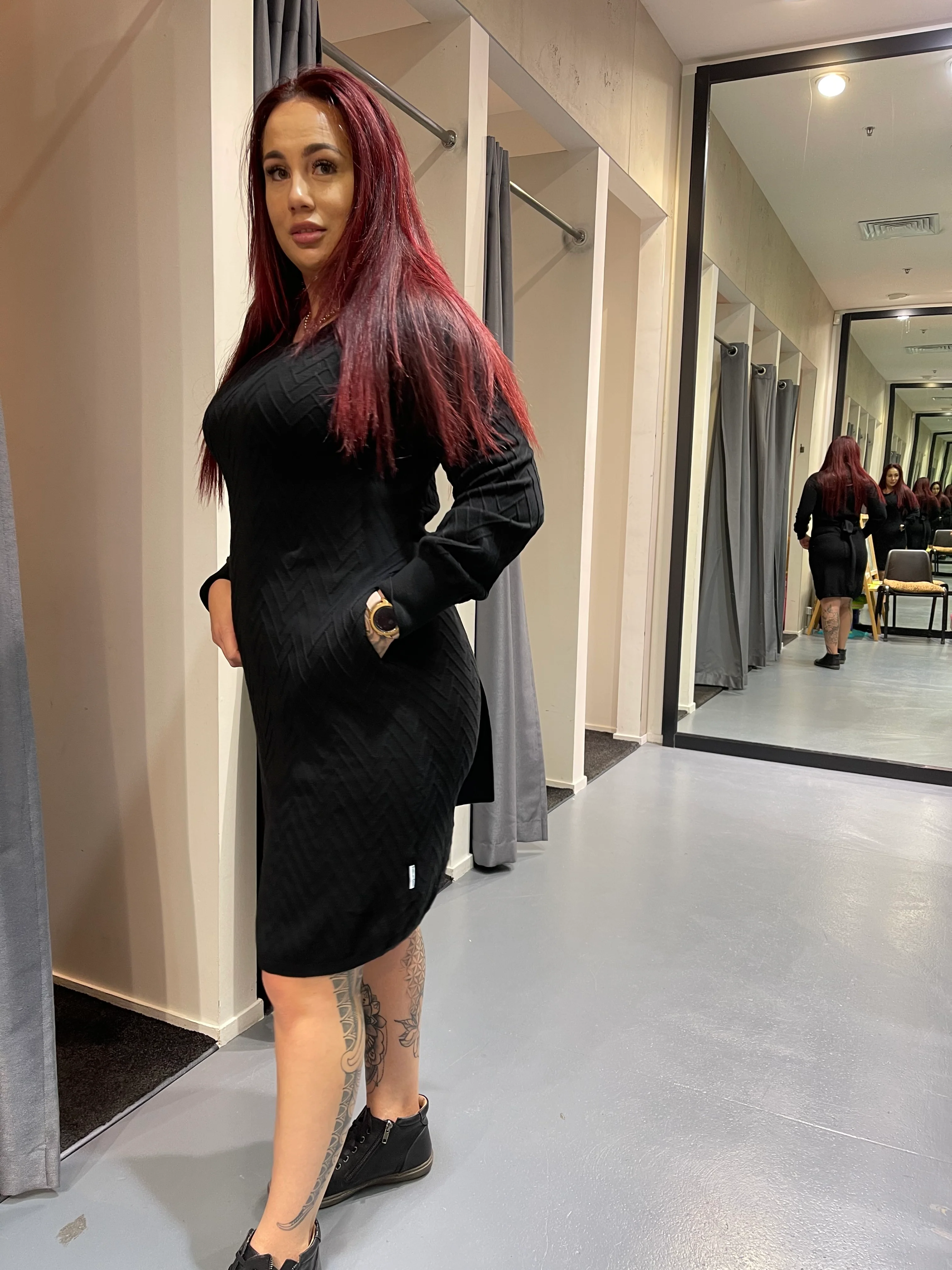 Home Lee Iris Knitted Dress - Image 9