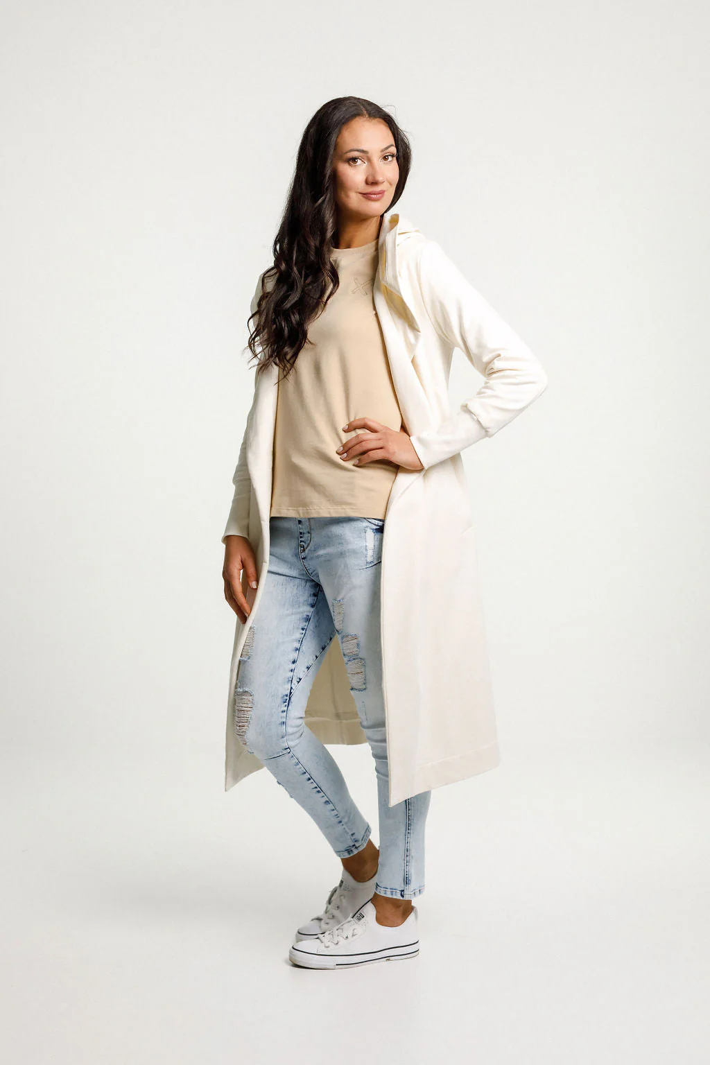 Home Lee Kelly Coat Winter Cream