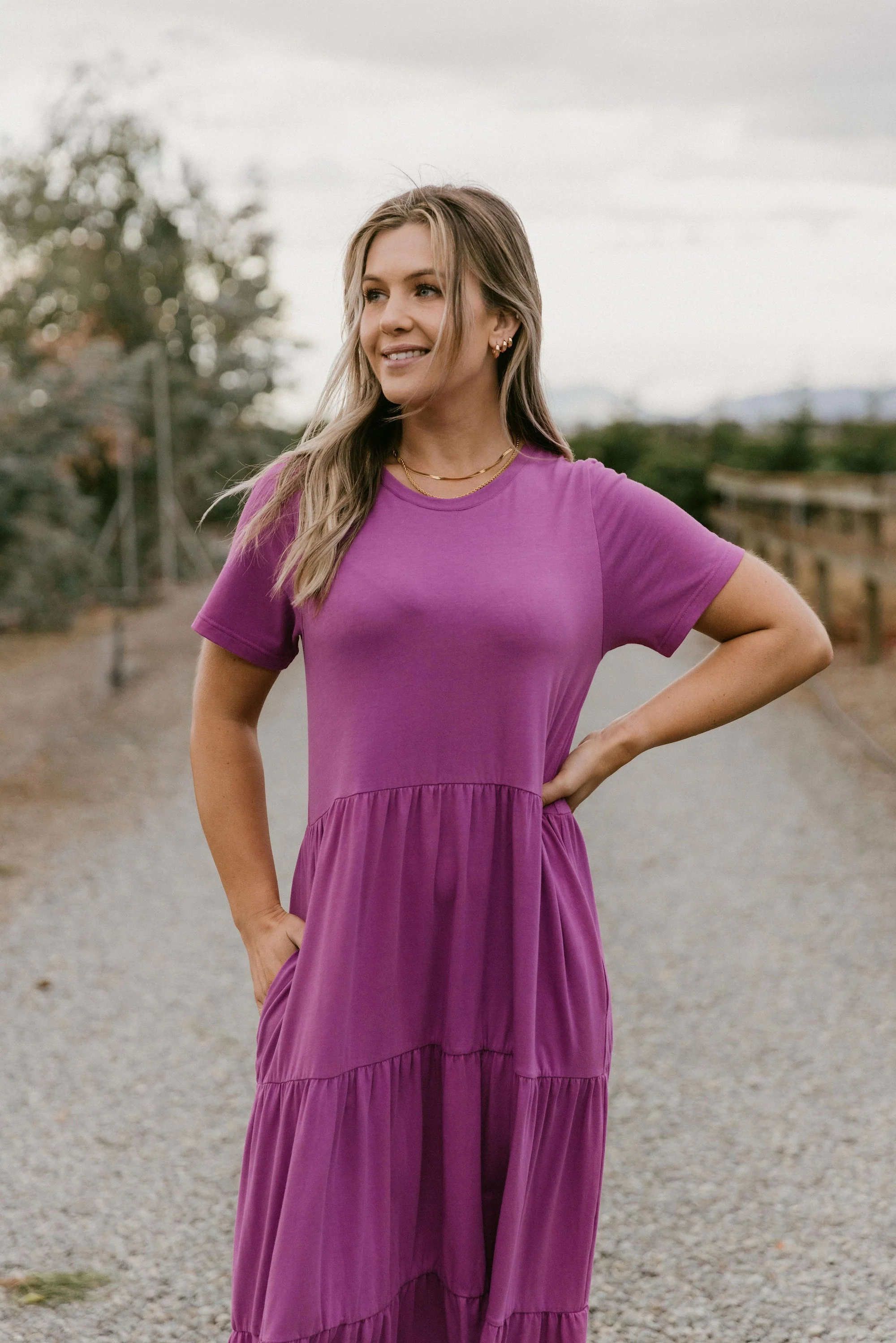 Home Lee Kendall Dress - Orchid - Image 2
