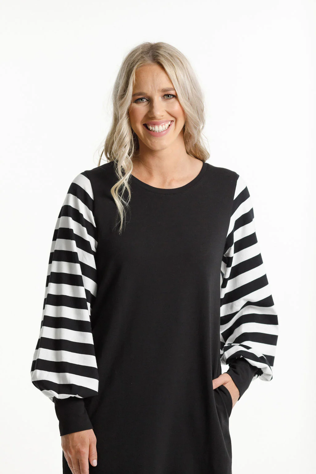 Home Lee Laylah Dress Stripe