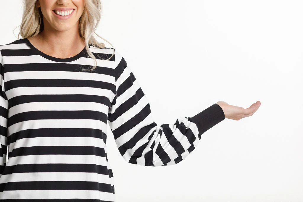 Home Lee Laylah Top Stripe