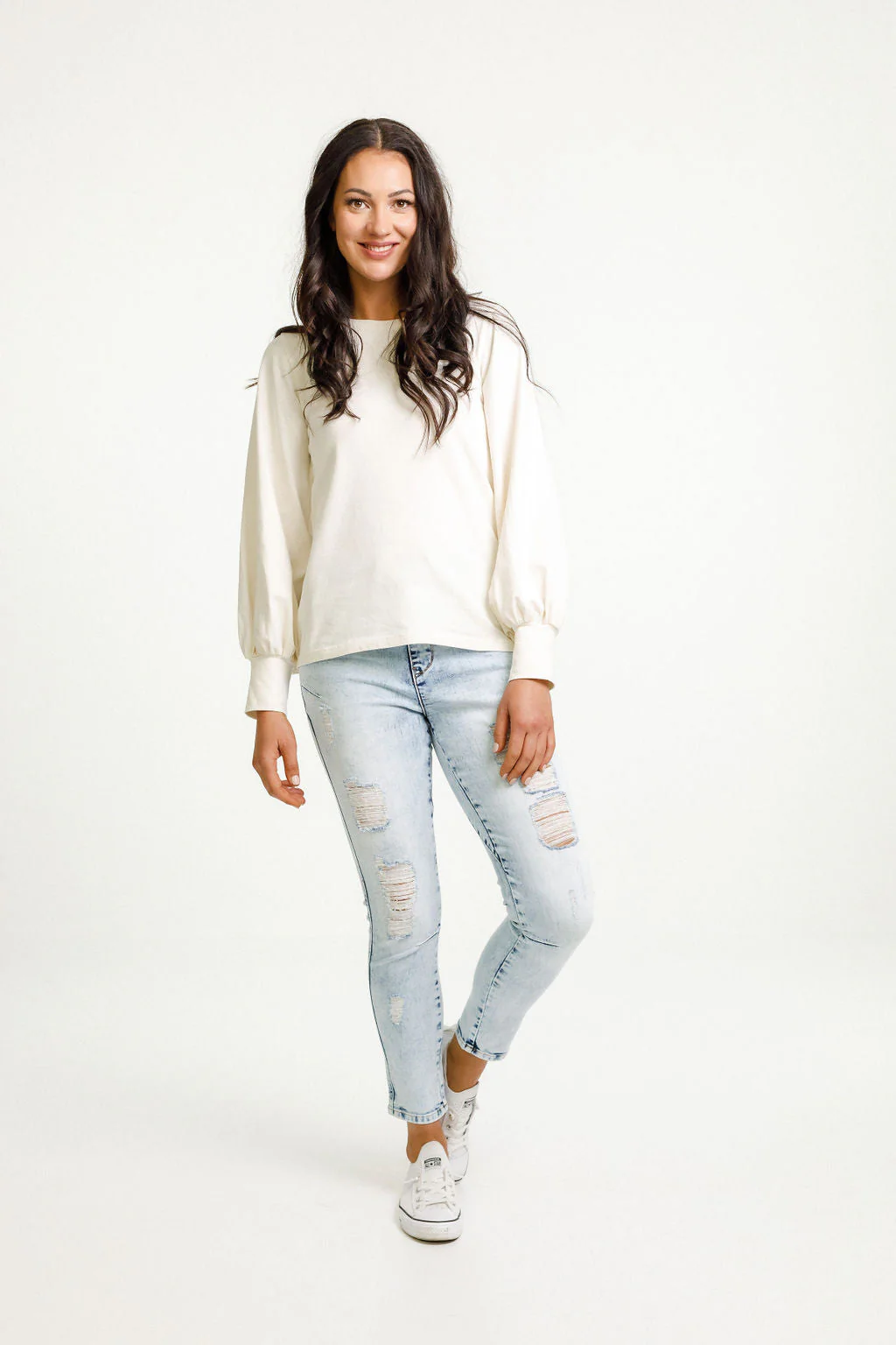 Home Lee Laylah Top Cream - Image 2
