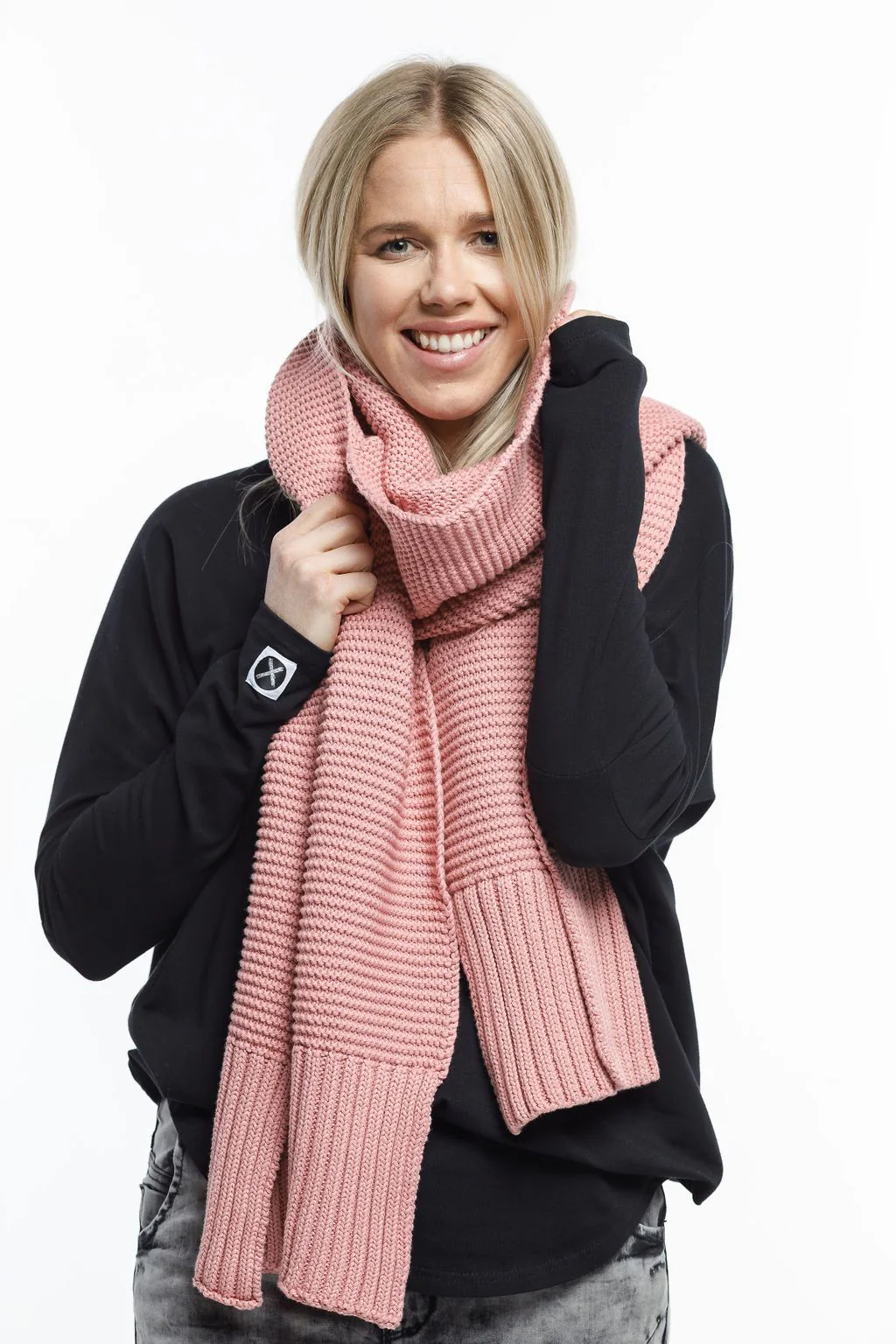 Home Lee Scarf - Rose Pink