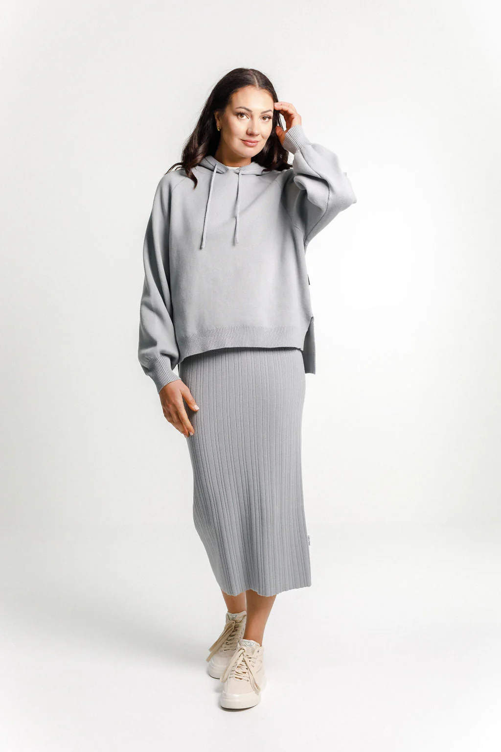 Home Lee Tube Skirt Pewter