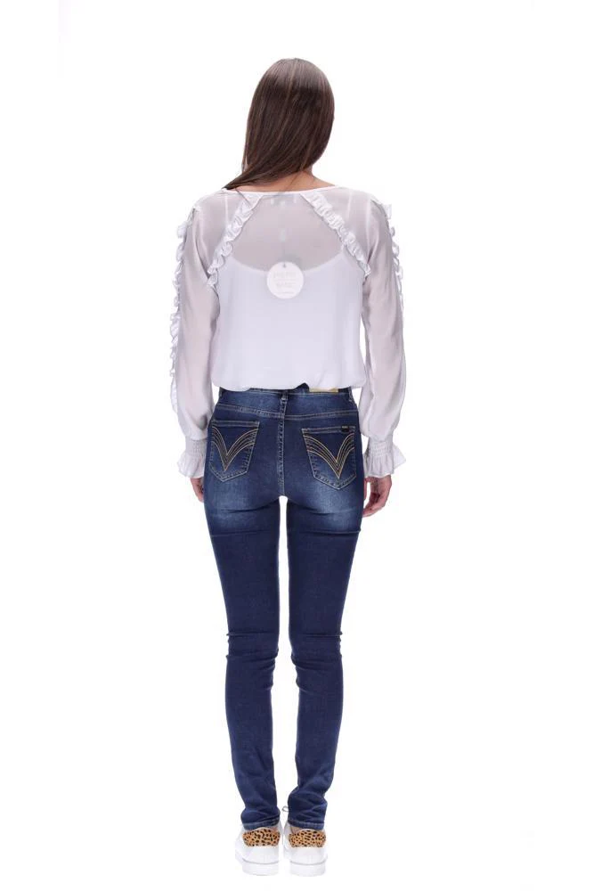 Cormac Dark Blue Highwaisted Jean - Image 5