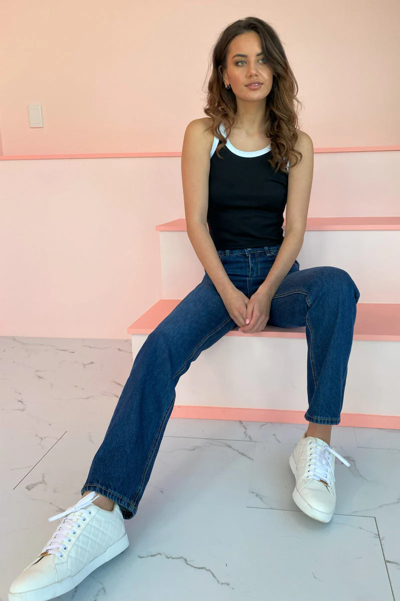 Honey Denim Milan Jean - Dark Blue - Image 6