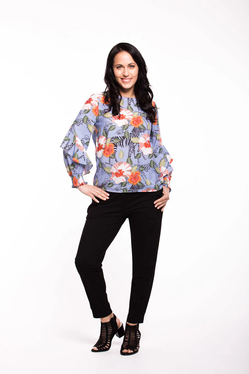 Ikebana Long Pant - Black - Image 4