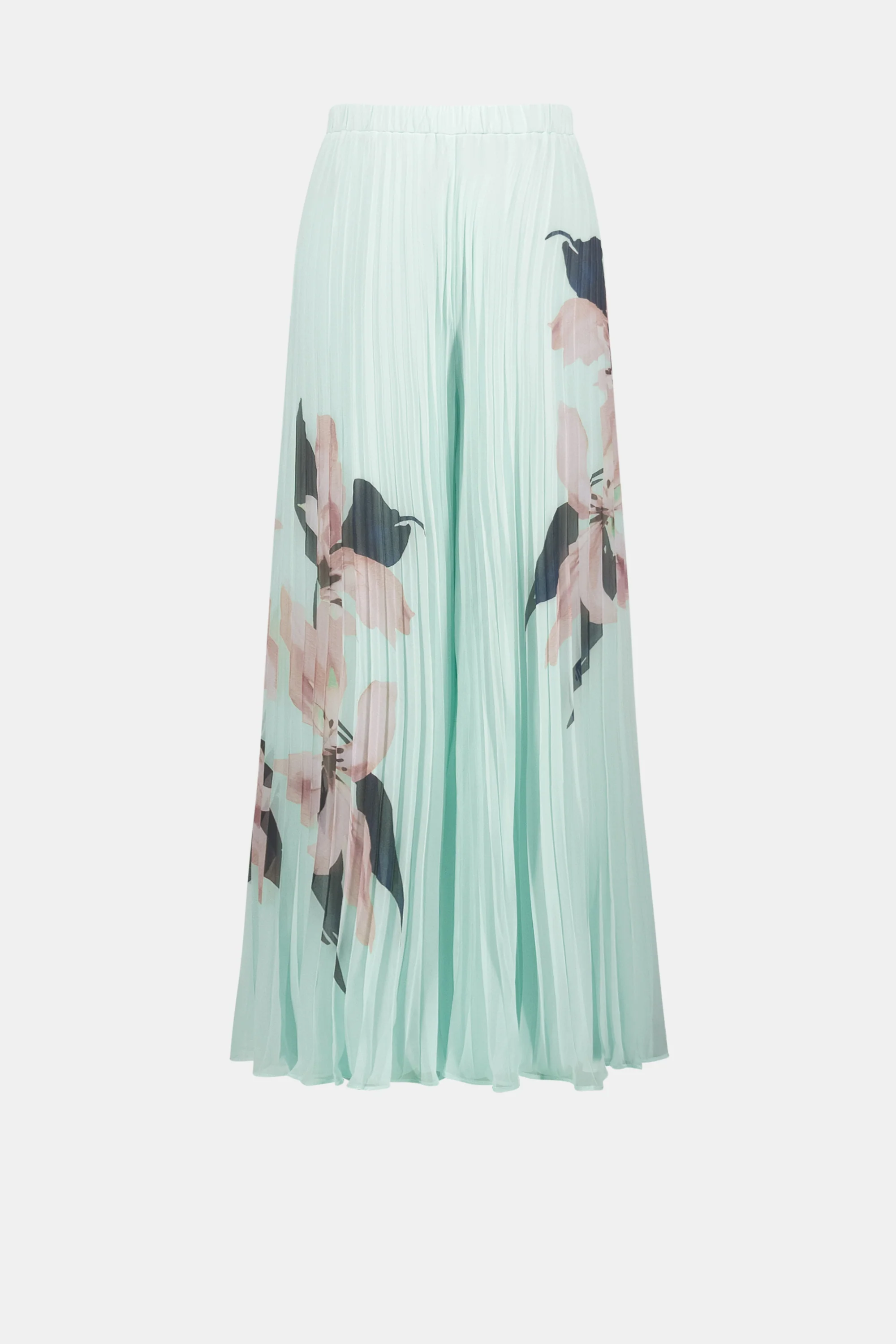 Joseph Ribkoff Chiffon Pleated Pant - Image 2