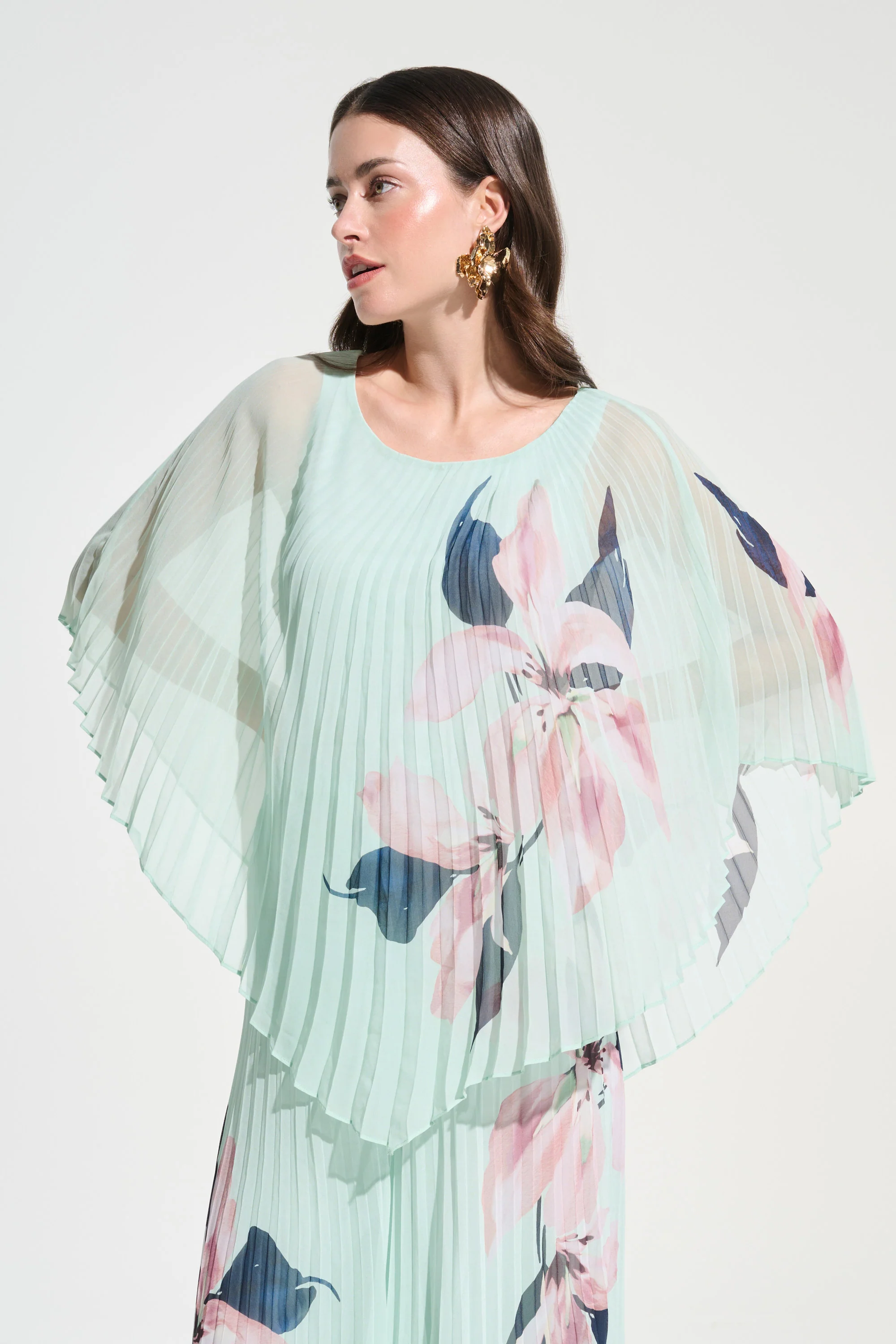 Joseph Ribkoff Chiffon Poncho Top