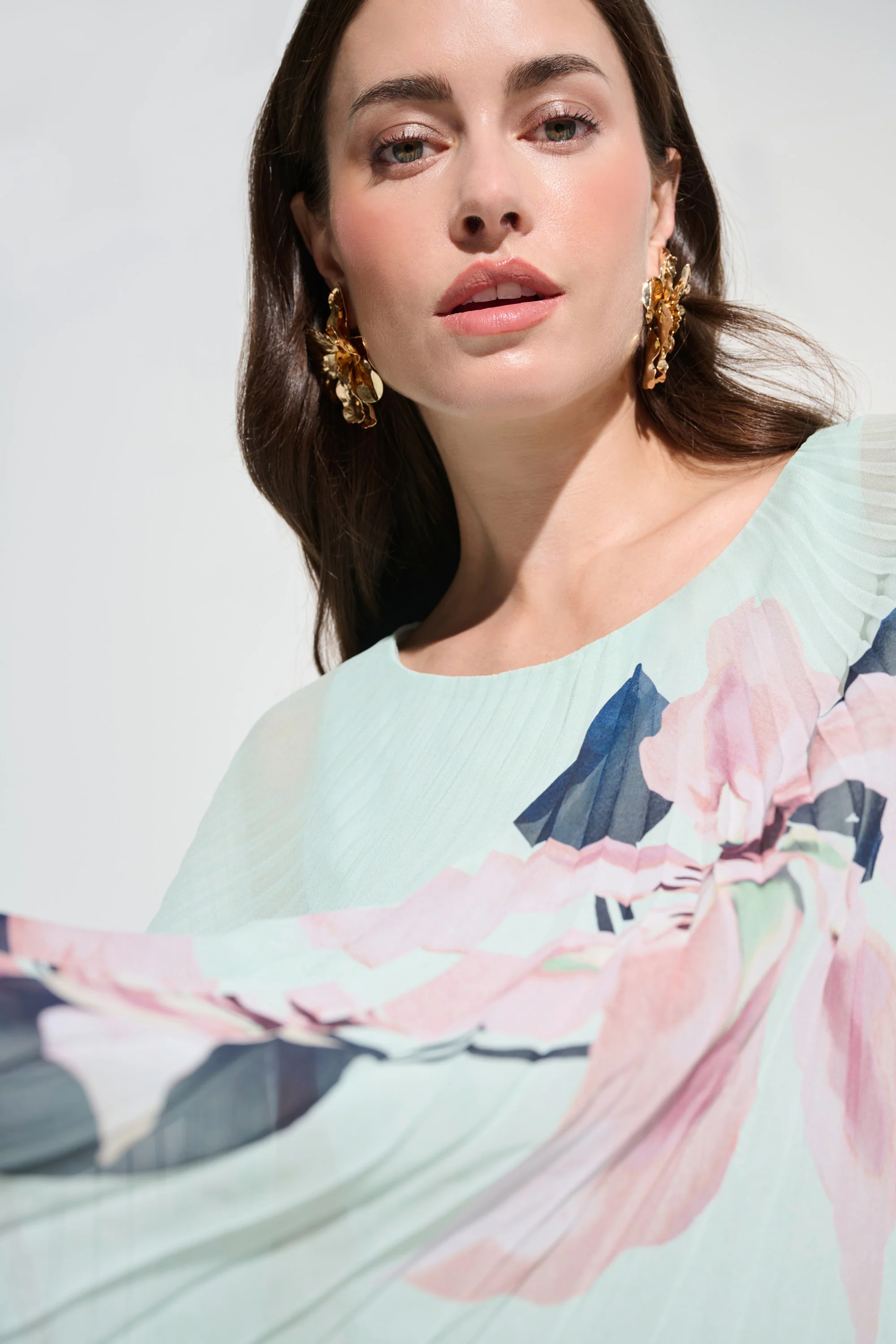 Joseph Ribkoff Chiffon Poncho Top - Image 6