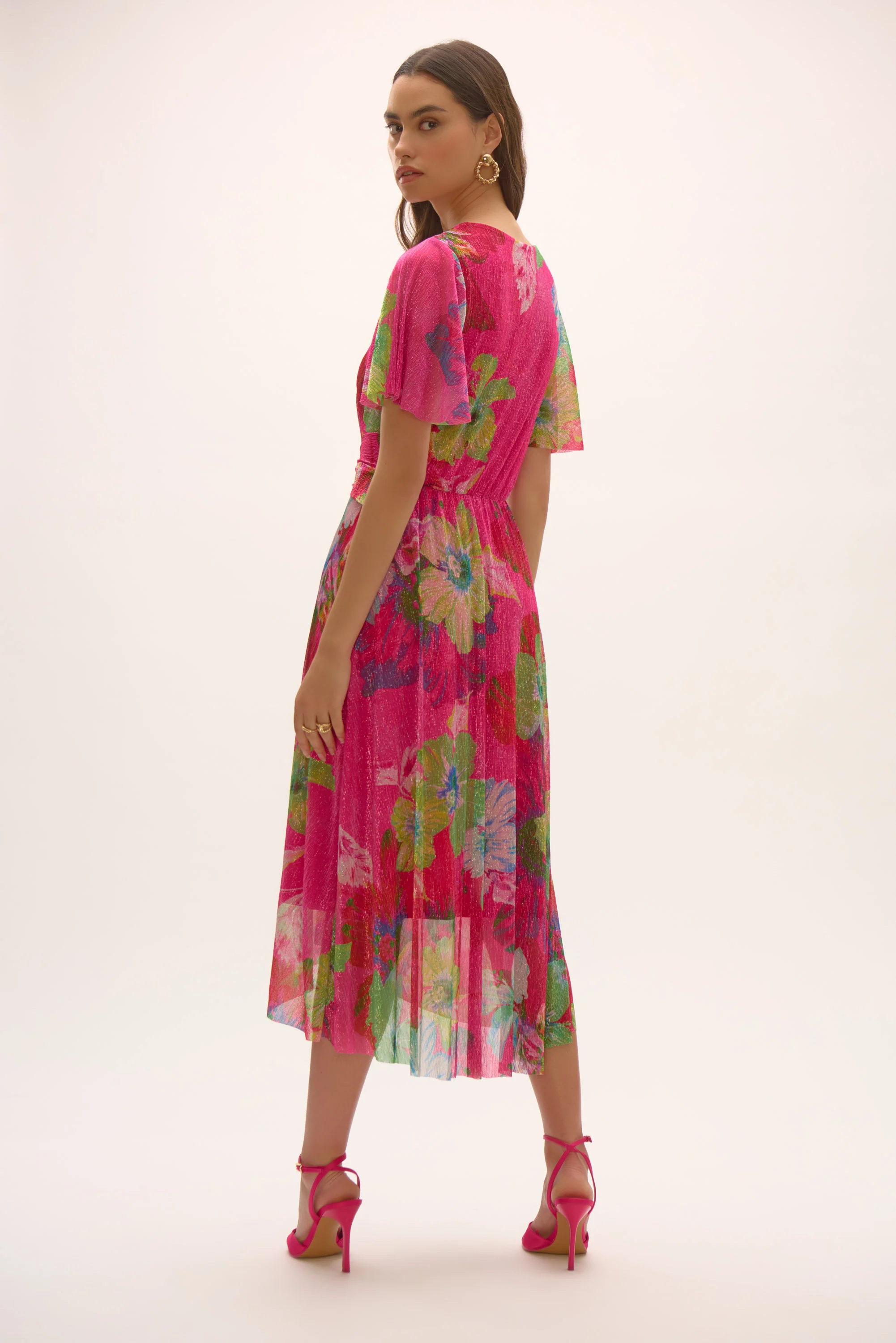 Joseph Ribkoff Crinkle Dress - Image 4