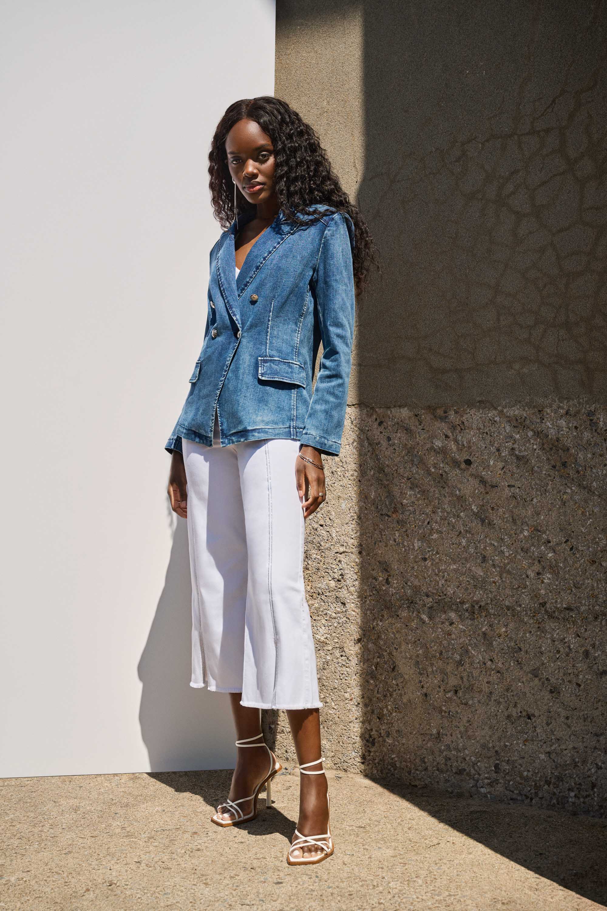Joseph Ribkoff Culotte Jeans - Image 11
