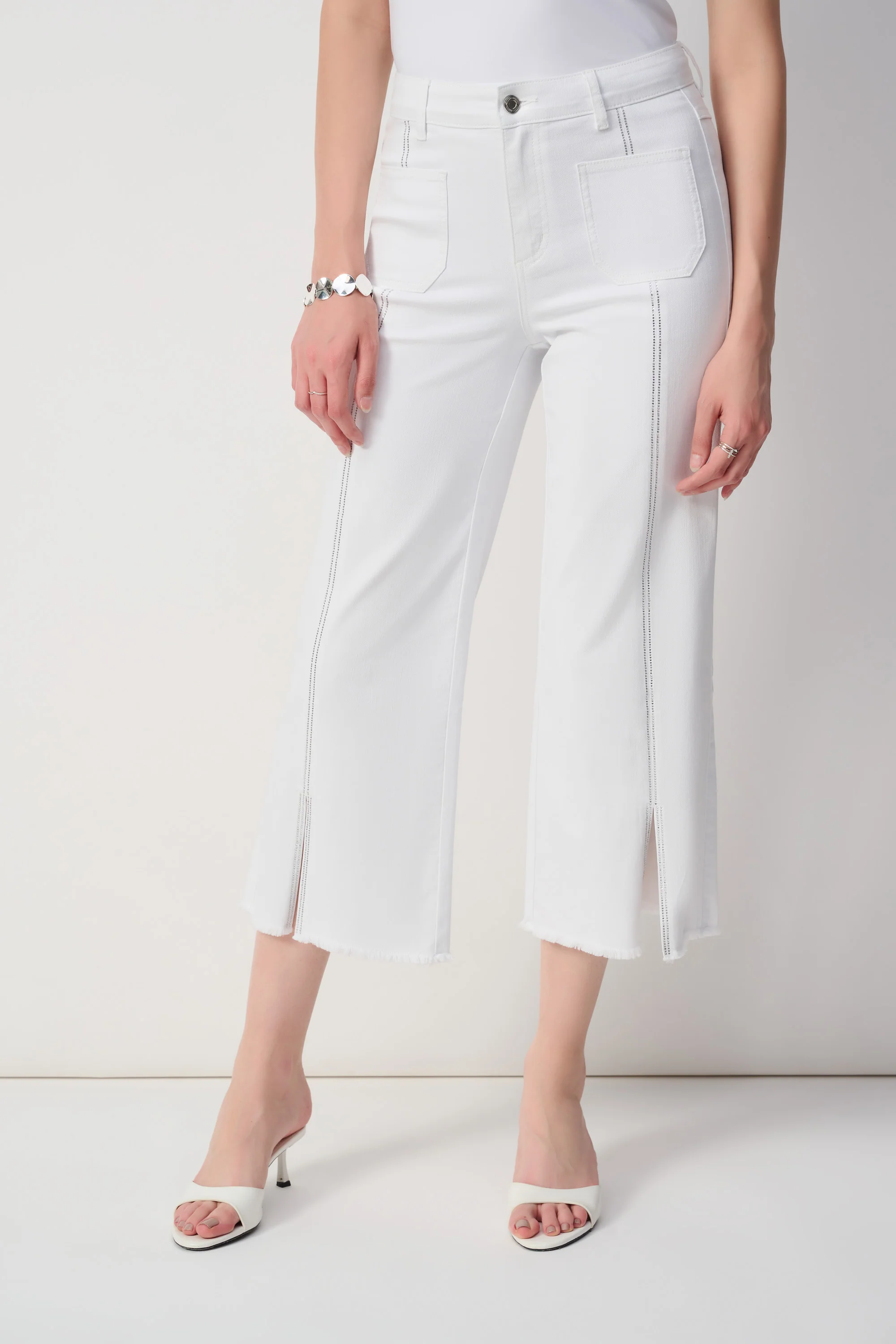 Joseph Ribkoff Culotte Jeans - Image 4