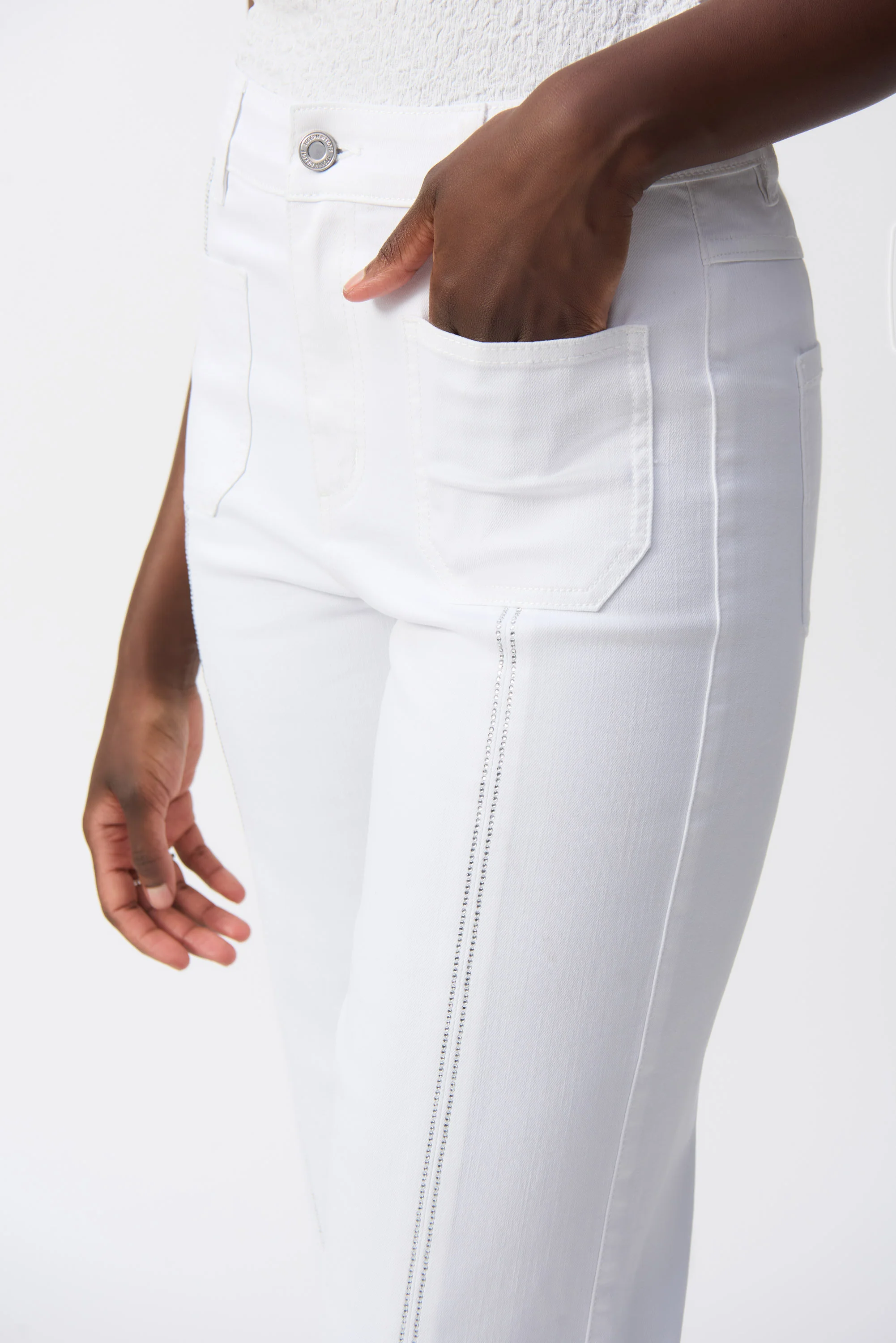 Joseph Ribkoff Culotte Jeans - Image 5