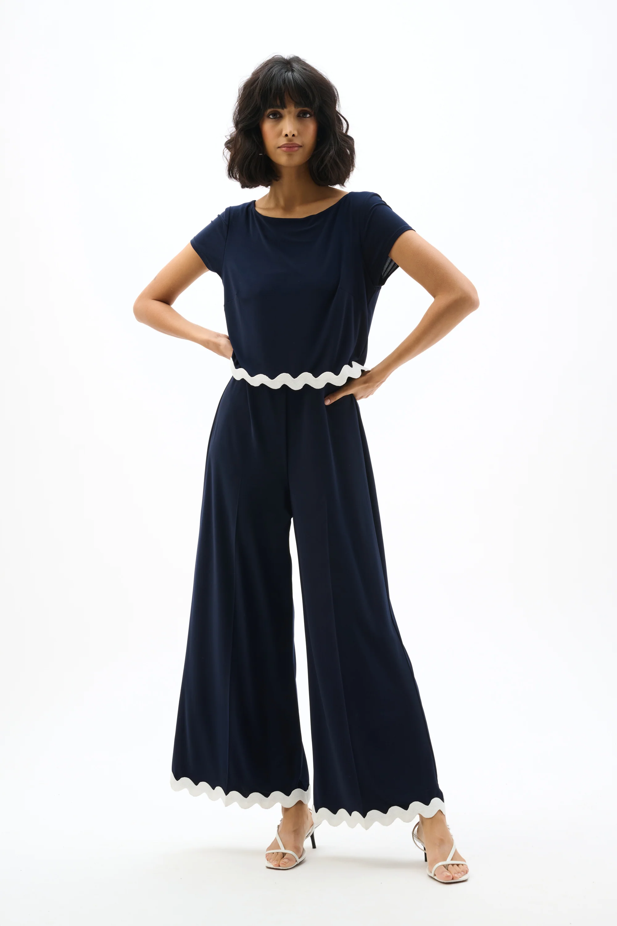Joseph Ribkoff Culotte Jumpsuit - Image 2
