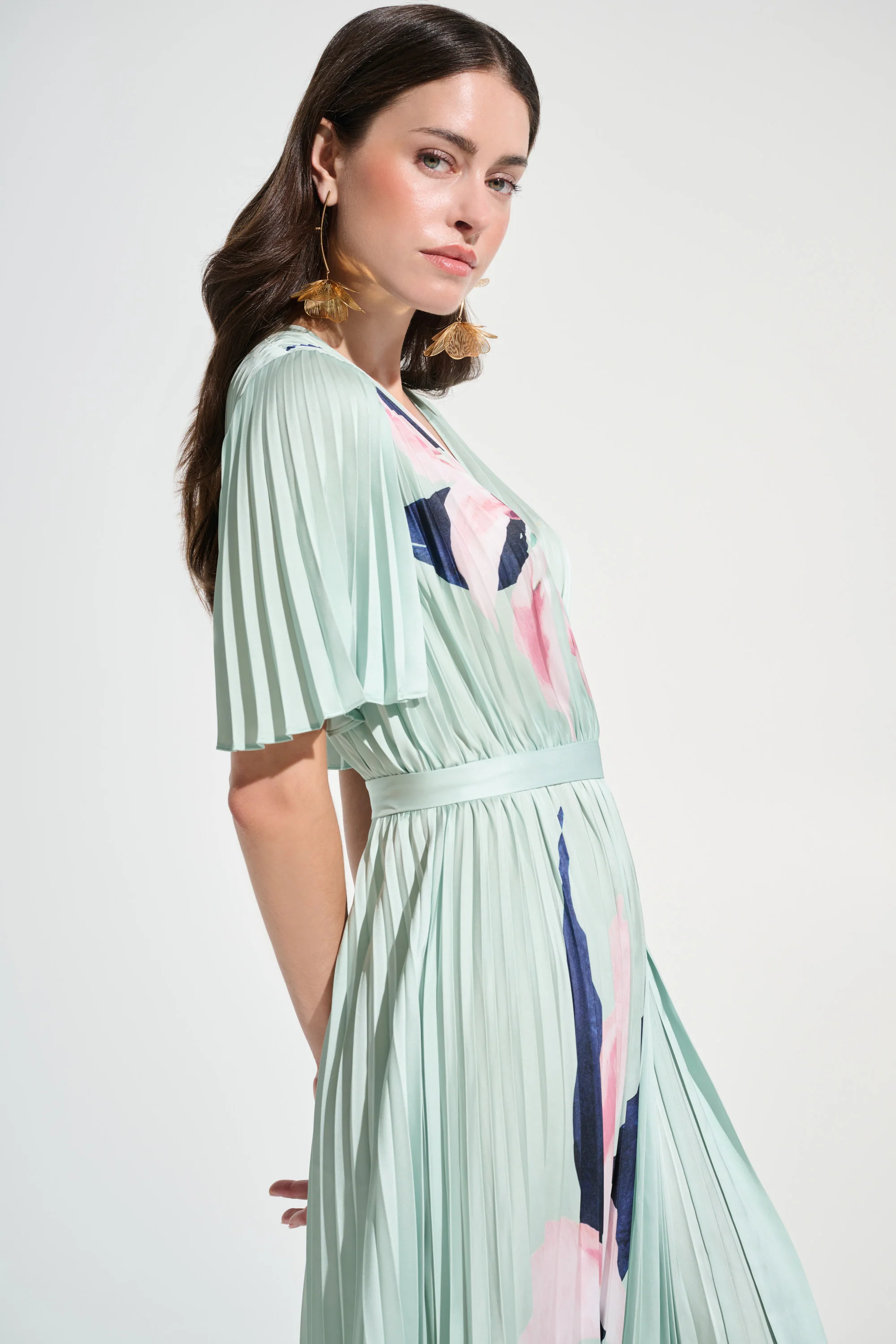 Joseph Ribkoff Fit & Flare Dress - Print - Image 3