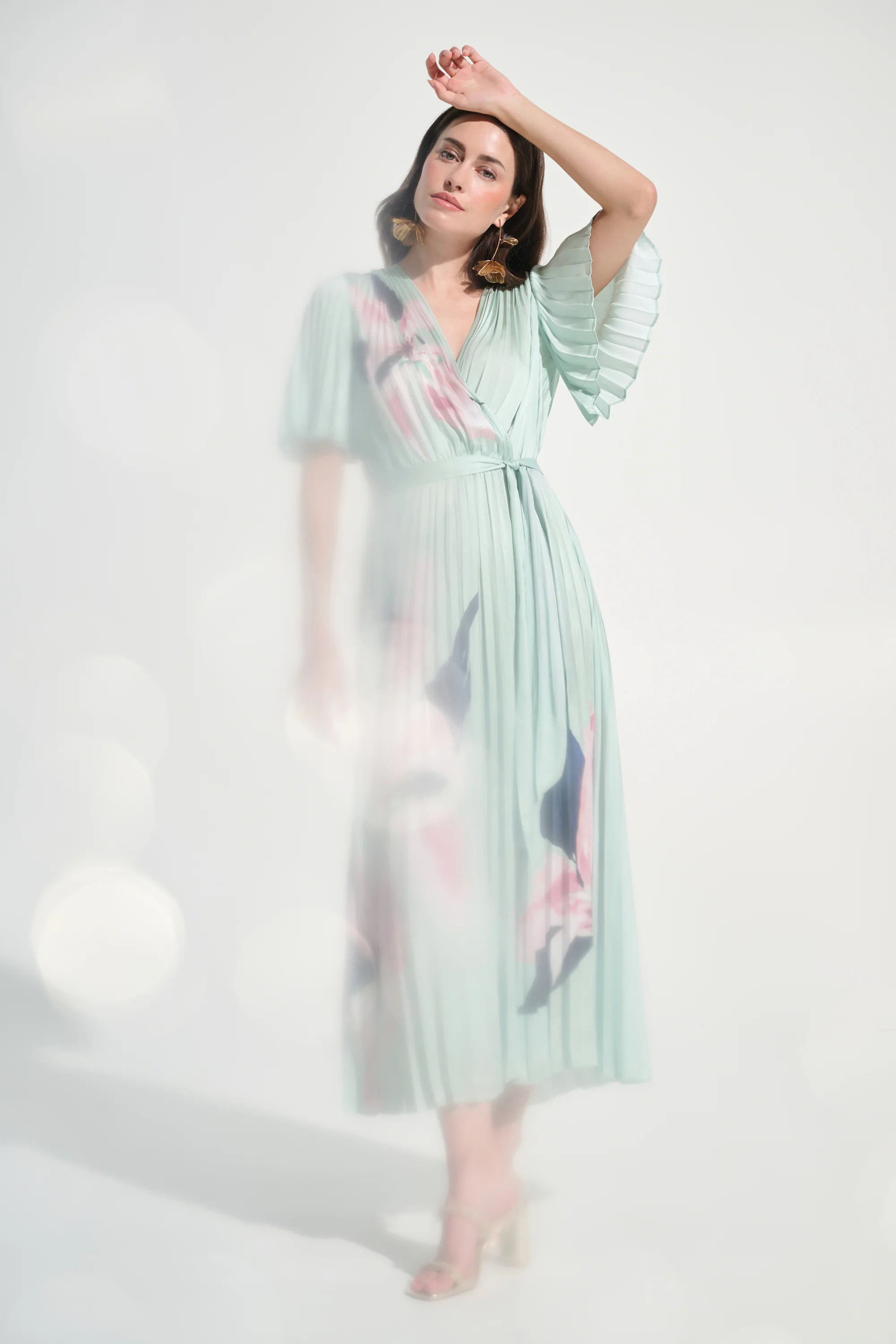 Joseph Ribkoff Fit & Flare Dress - Print - Image 6