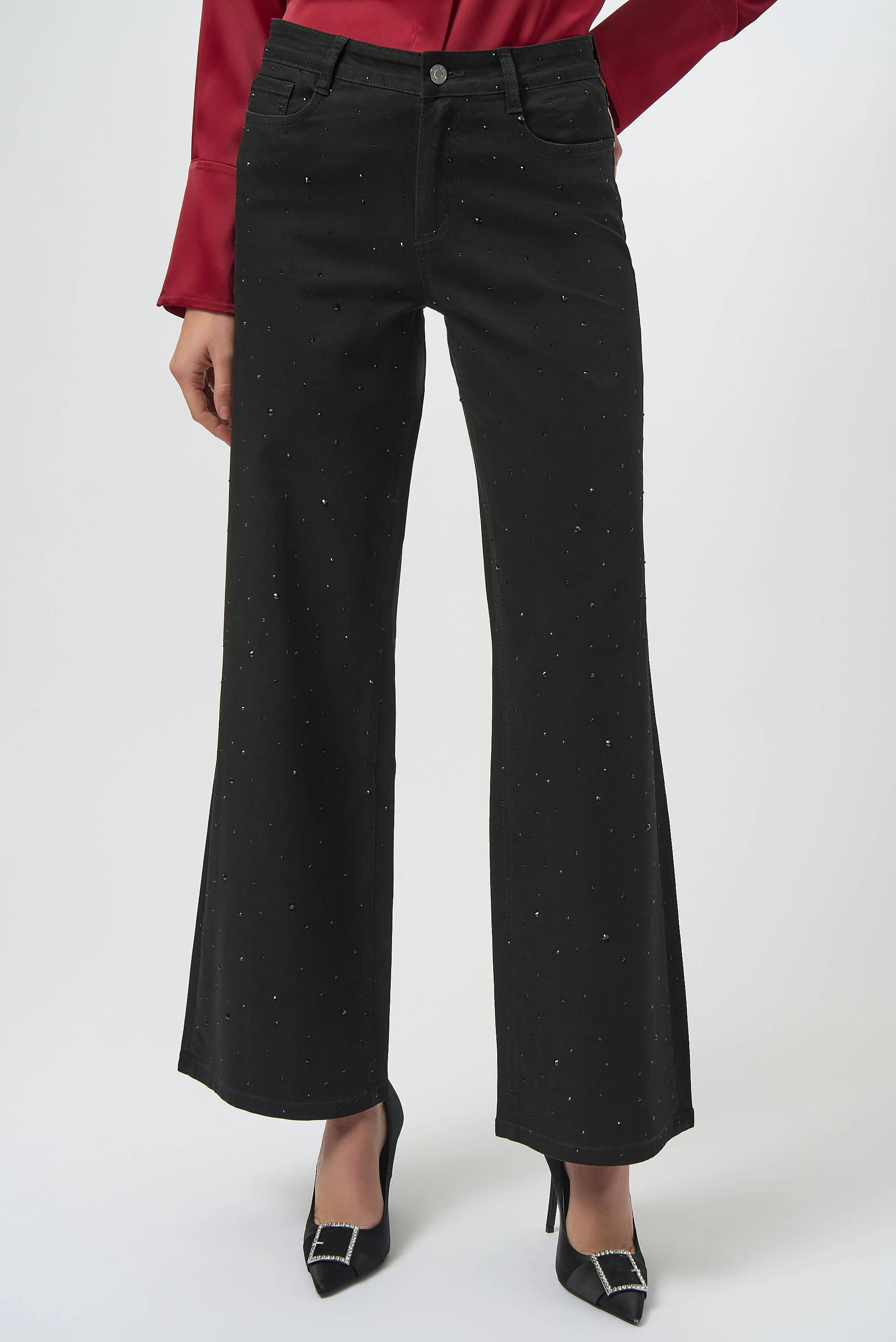 Joseph Ribkoff Flare Trousers - Image 2