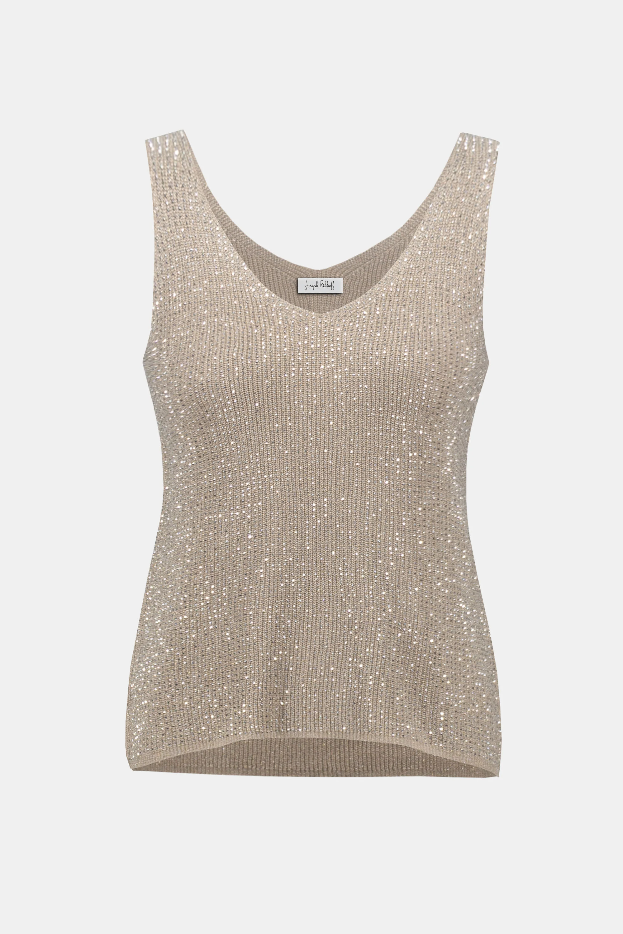 Joseph Ribkoff Metallic Camisole - Champagne - Image 12