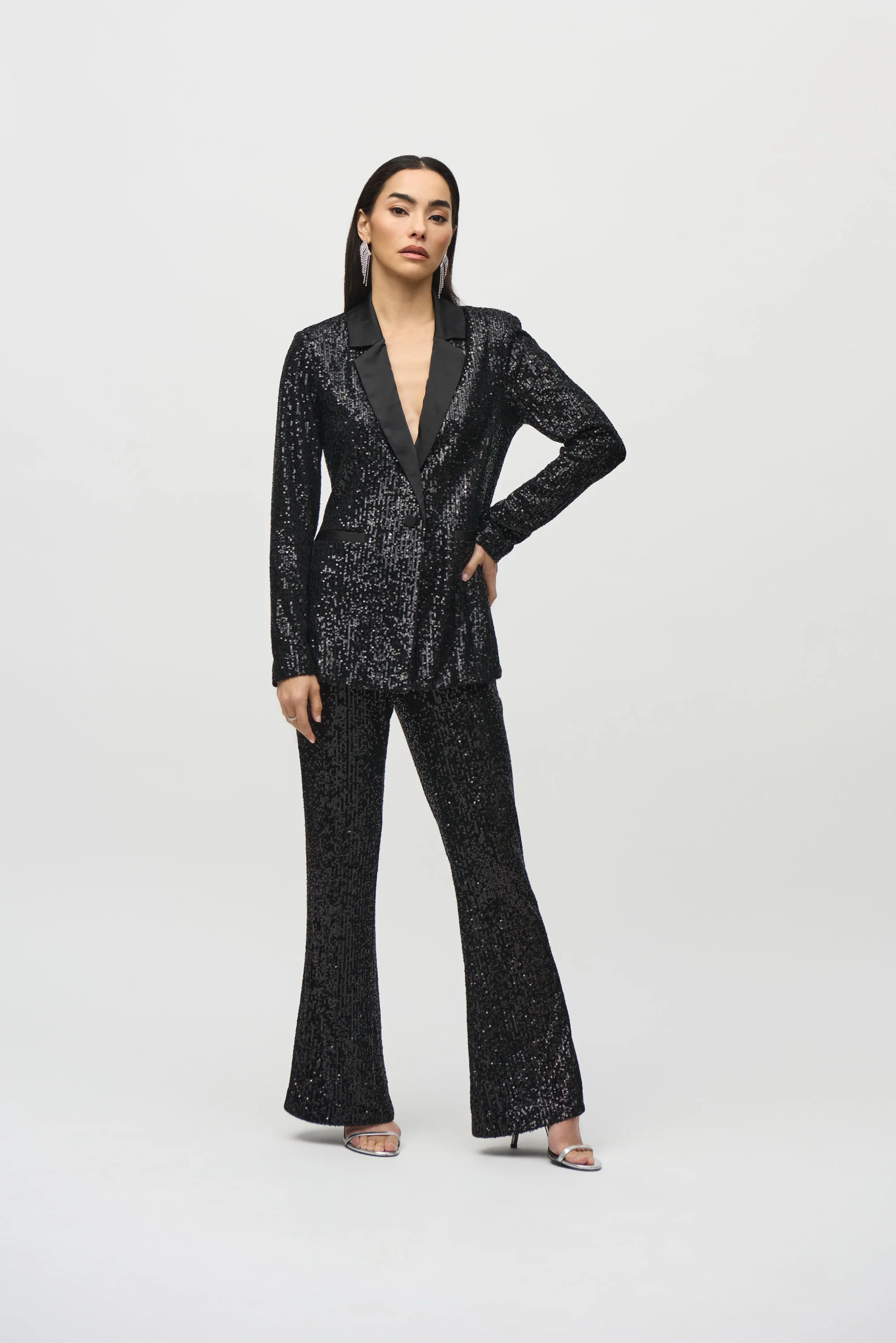 Joseph Ribkoff Sequined Blazer - Image 5
