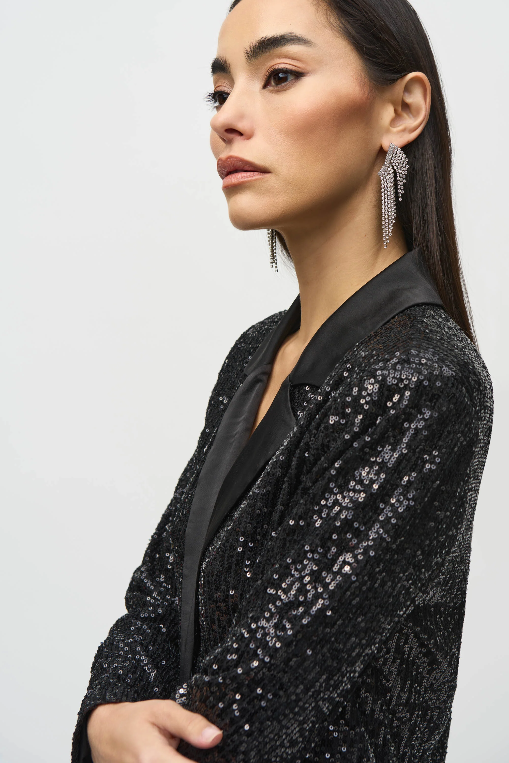 Joseph Ribkoff Sequined Blazer - Image 6