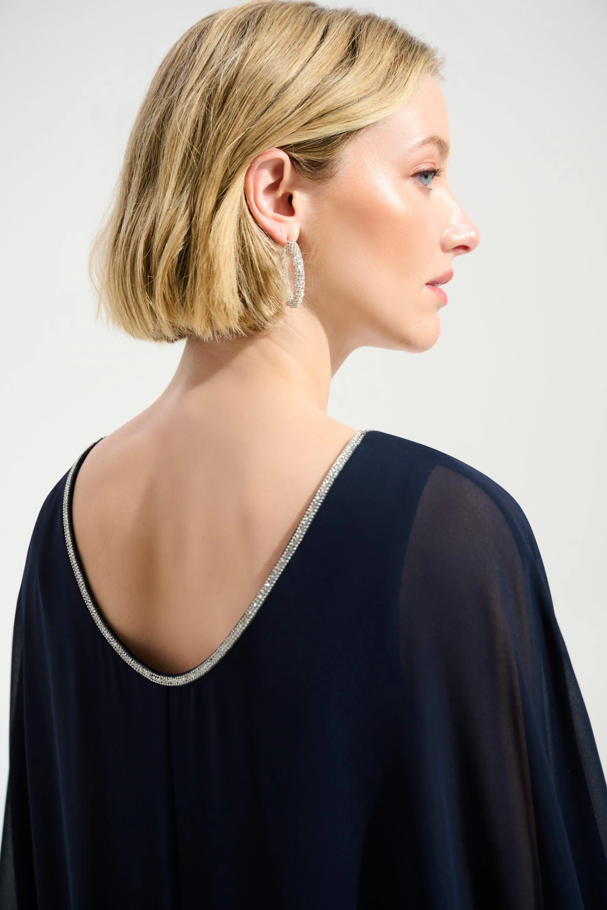 Joseph Ribkoff Sheath Dress - Midnight - Image 4