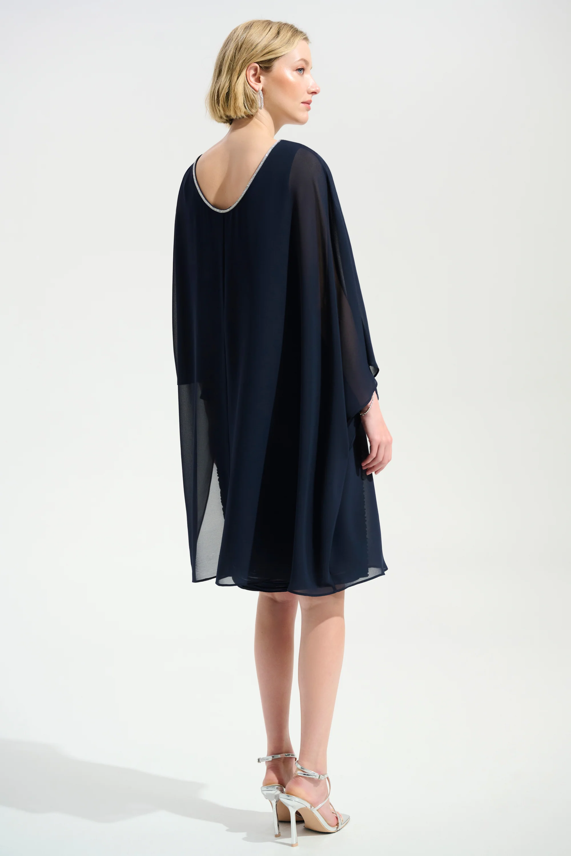 Joseph Ribkoff Sheath Dress - Midnight - Image 5