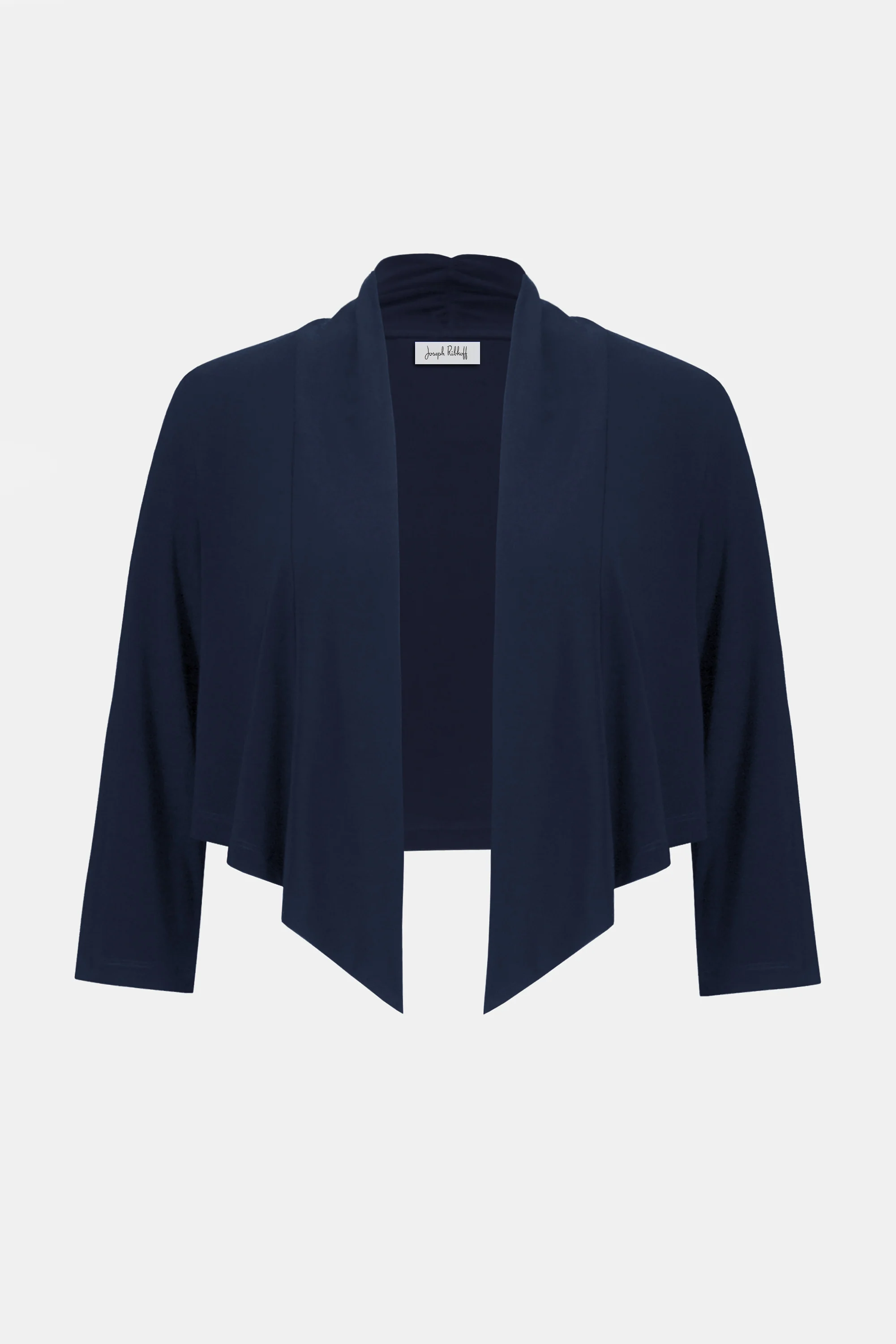 Joseph Ribkoff Silky Knit Draped Cover-Up Midnight