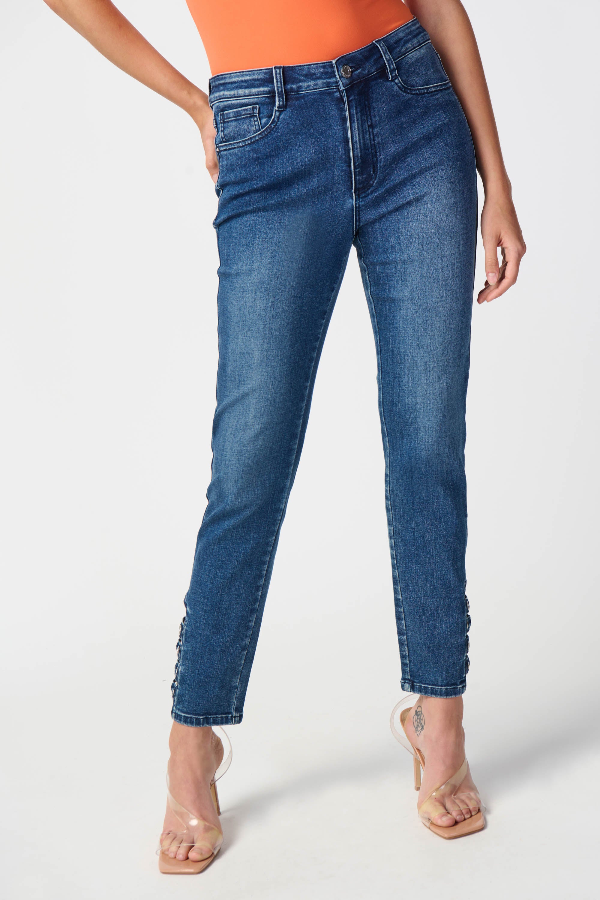 Joseph Ribkoff Straight Jeans - Image 3