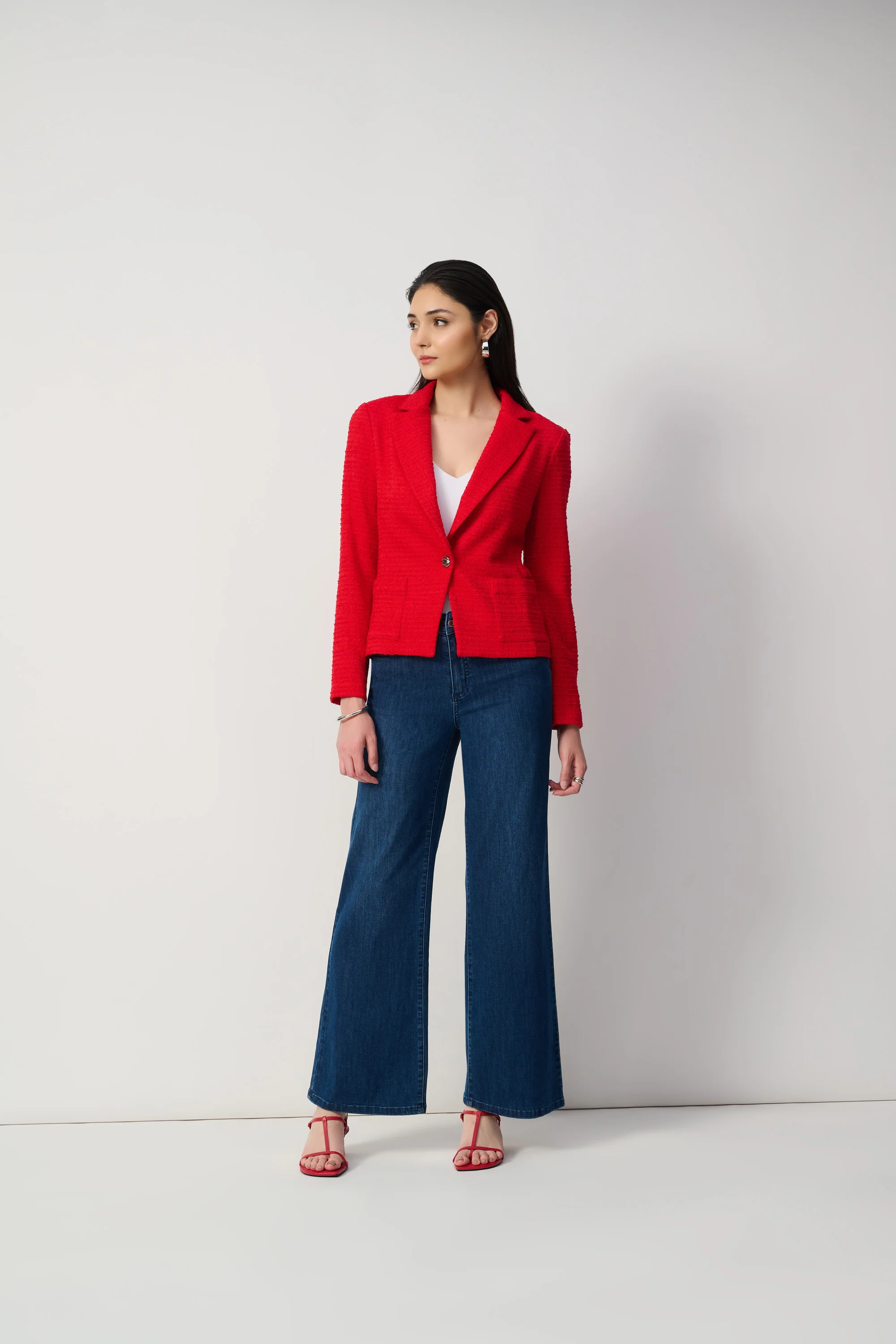 Joseph Ribkoff Wide Leg Jean - Image 11