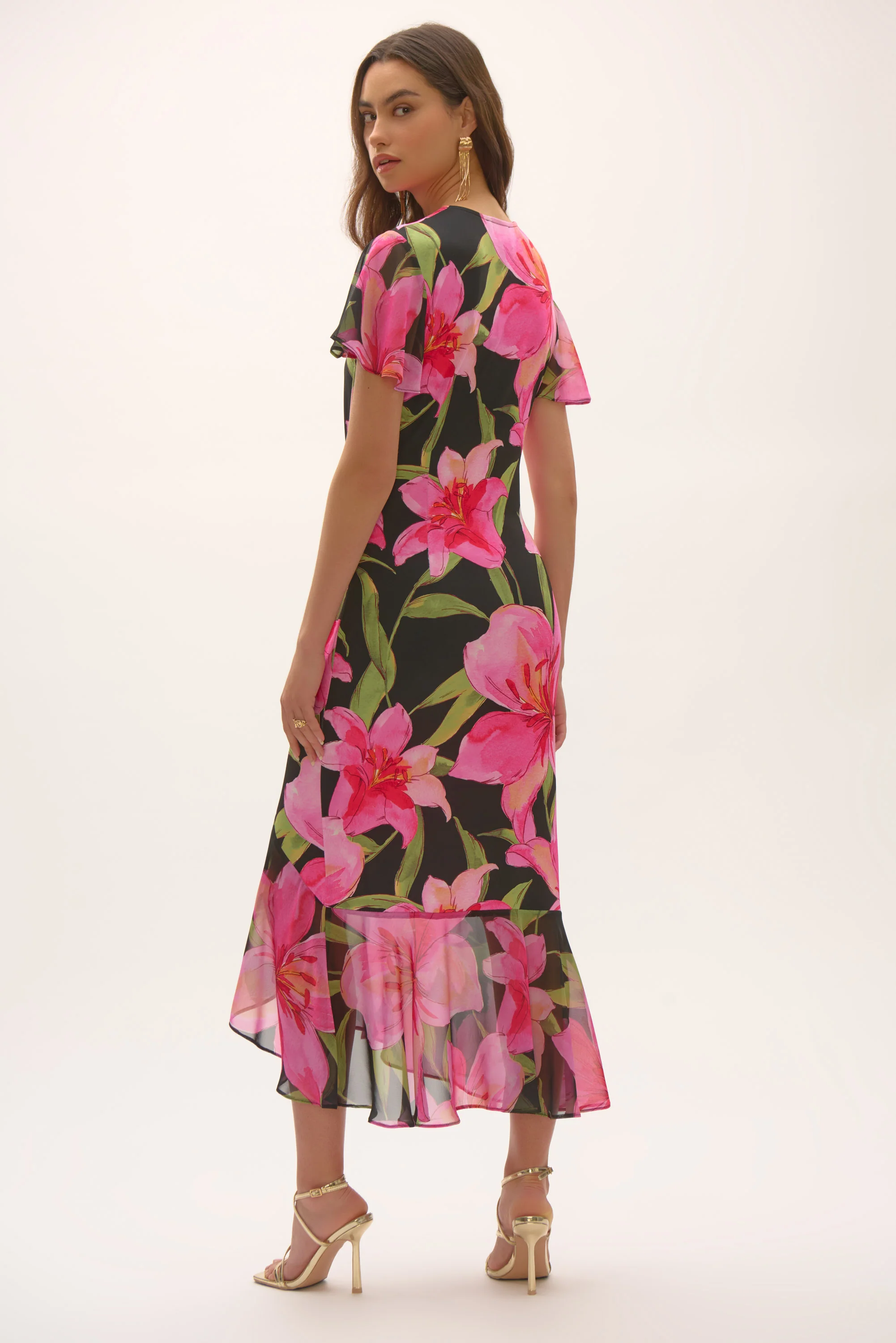 Joseph Ribkoff Wrap Dress - Image 5