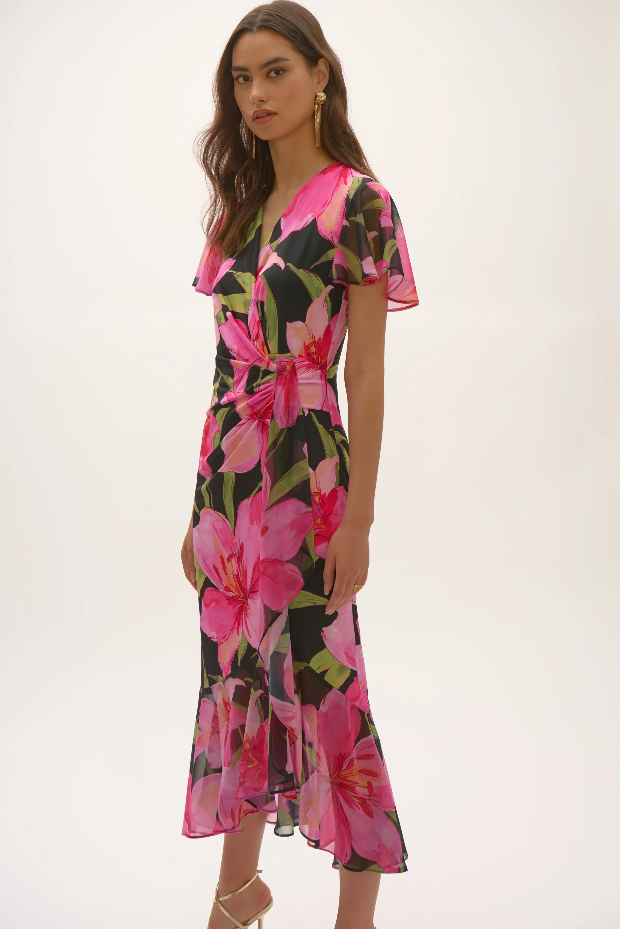 Joseph Ribkoff Wrap Dress - Image 6