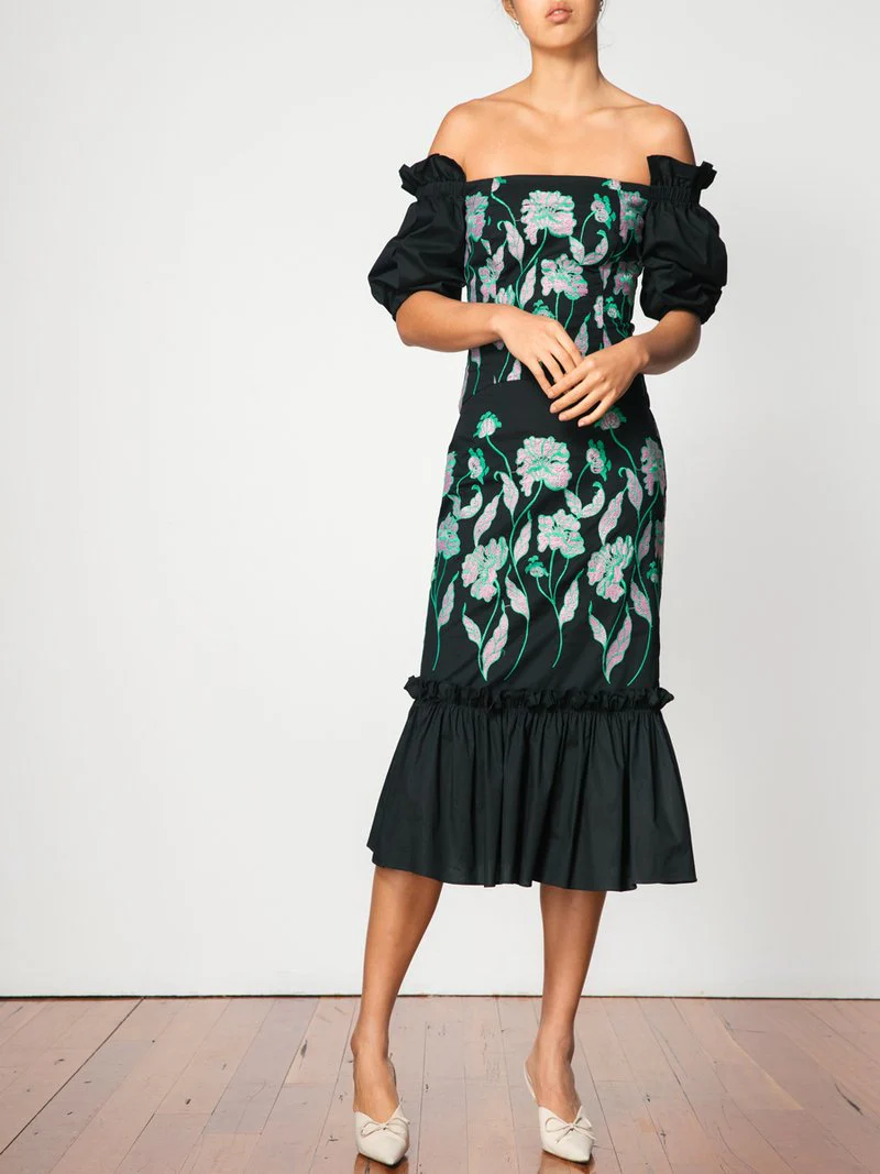 Juliana Frill Dress - Image 2