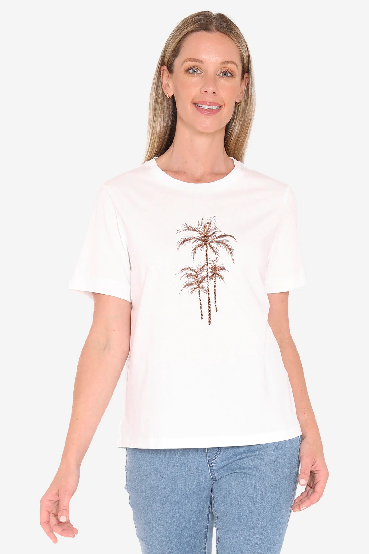 Jump Beaded Tee - Nutshell