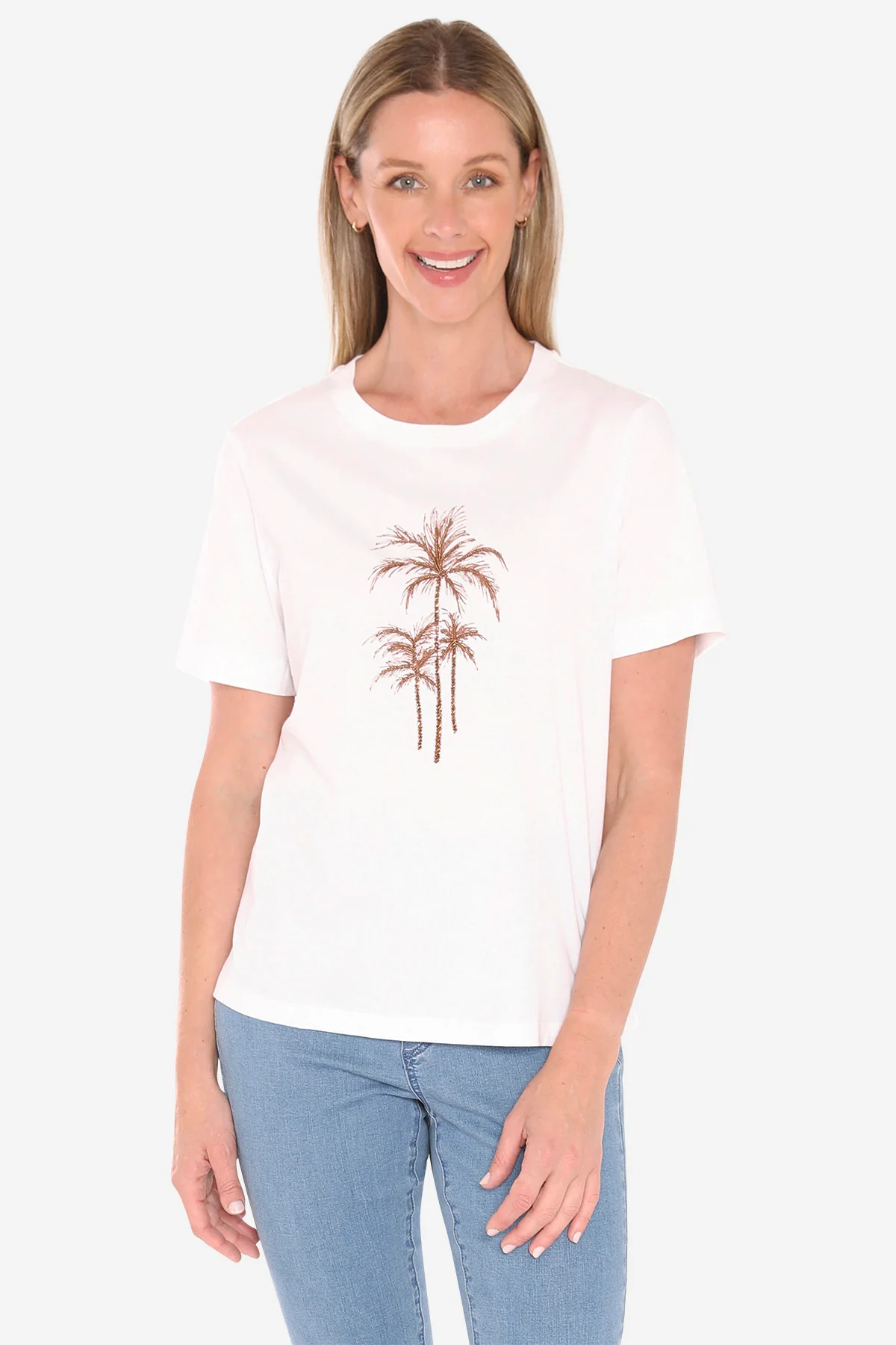 Jump Beaded Tee - Nutshell - Image 2