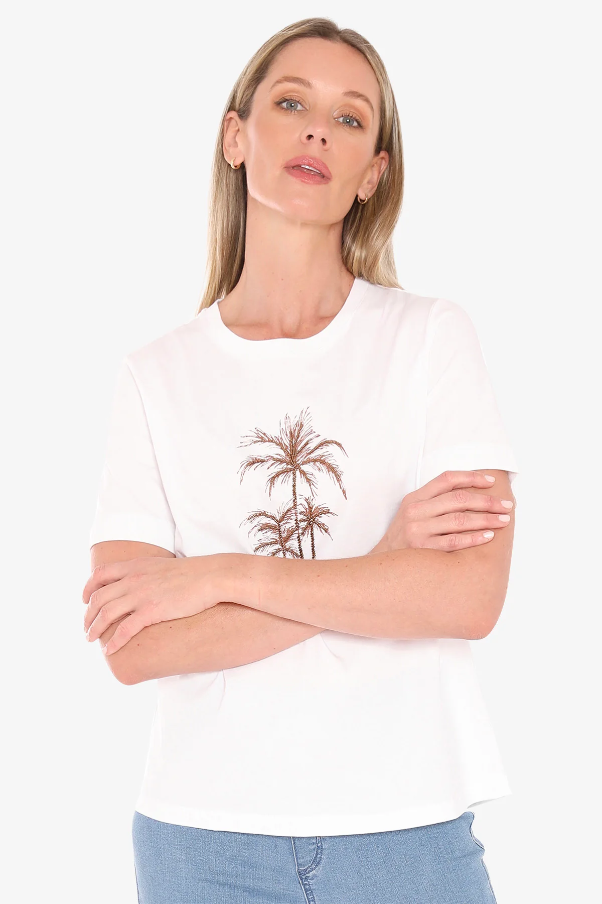 Jump Beaded Tee - Nutshell - Image 3