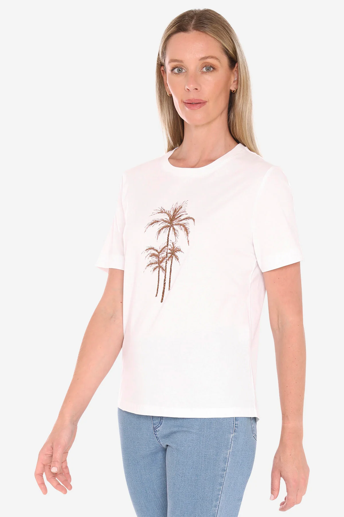 Jump Beaded Tee - Nutshell - Image 4